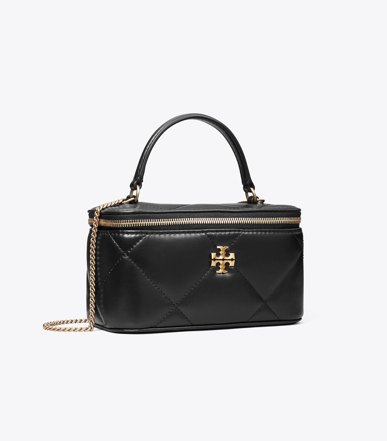 Kira Diamond Quilt Vanity Case