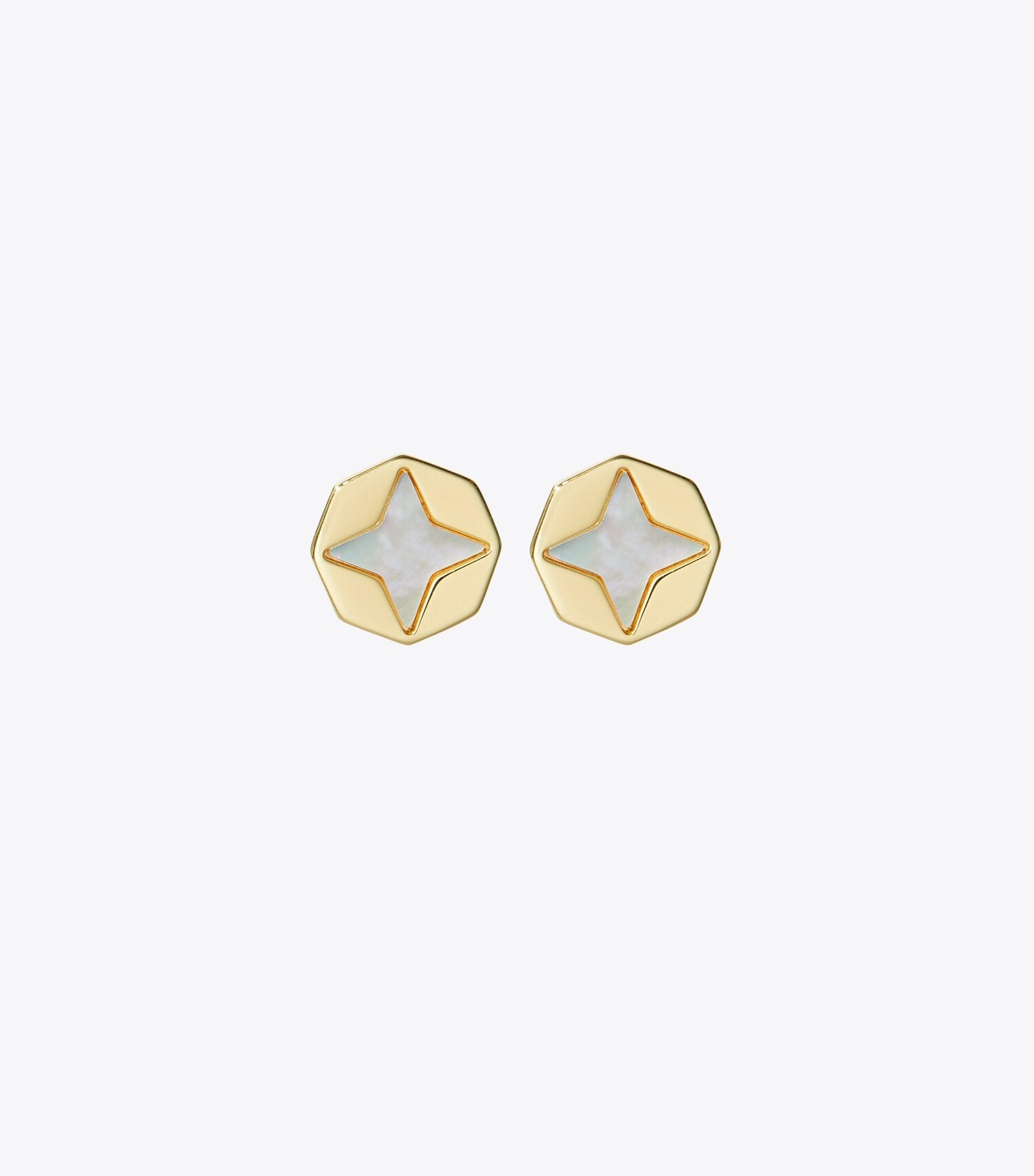 Mother-Of-Pearl Stud Earrings