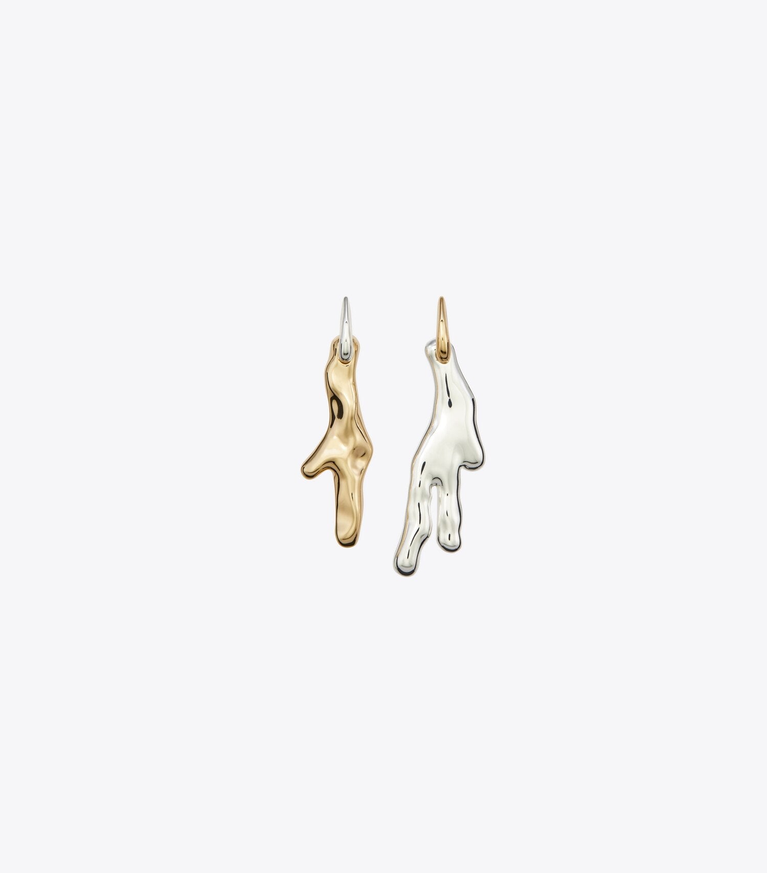 Coral Hoop Earrings