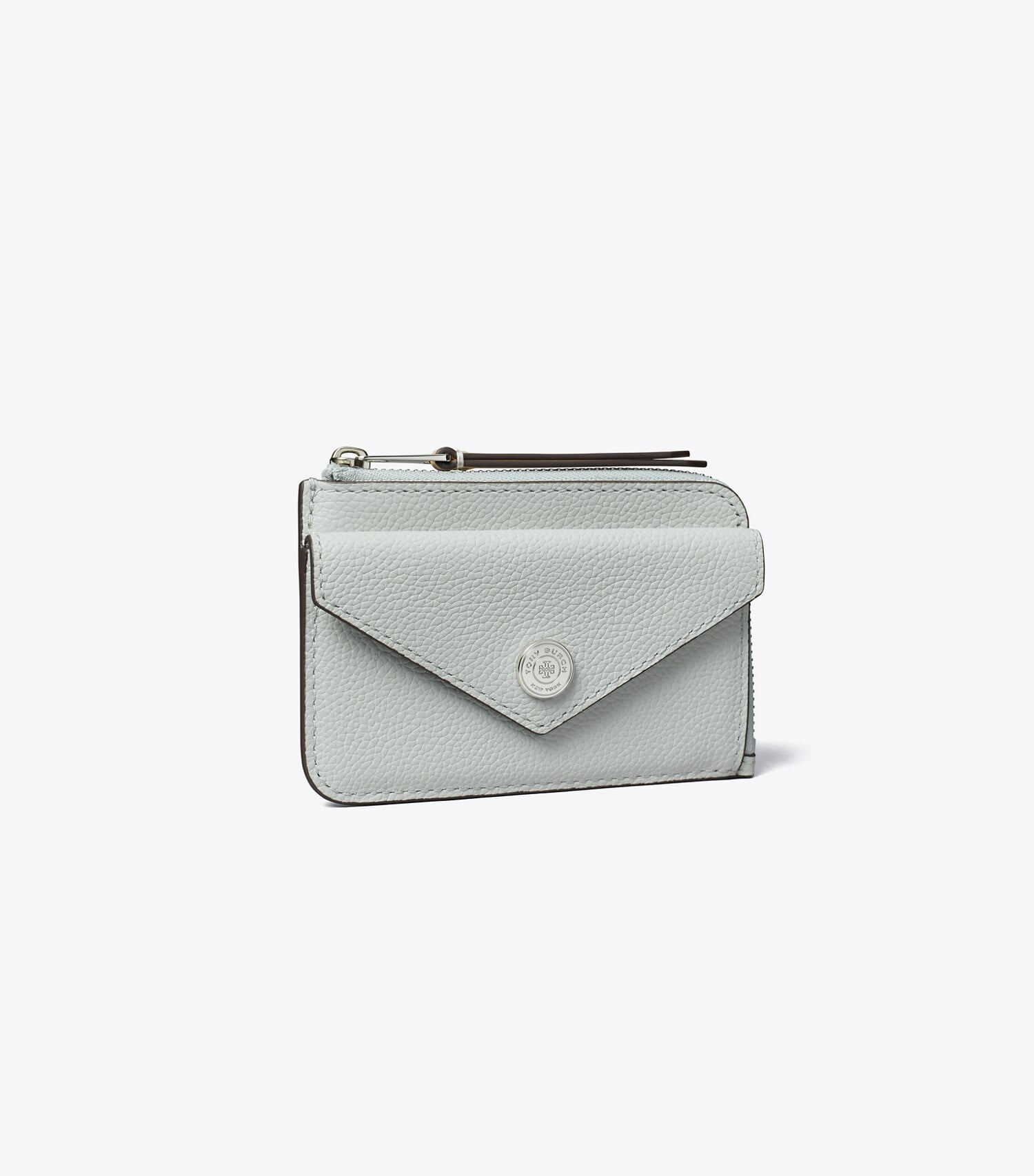 Pebble Envelope Zip Card Case