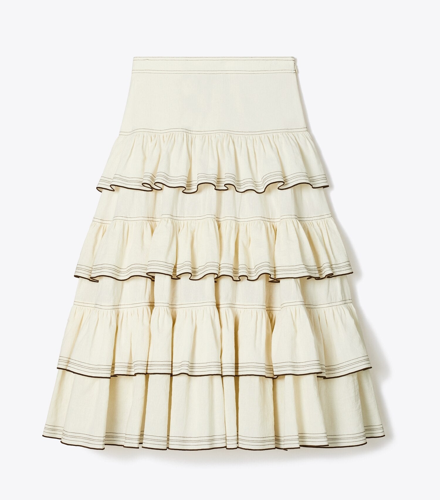 Ruffle Cotton Skirt