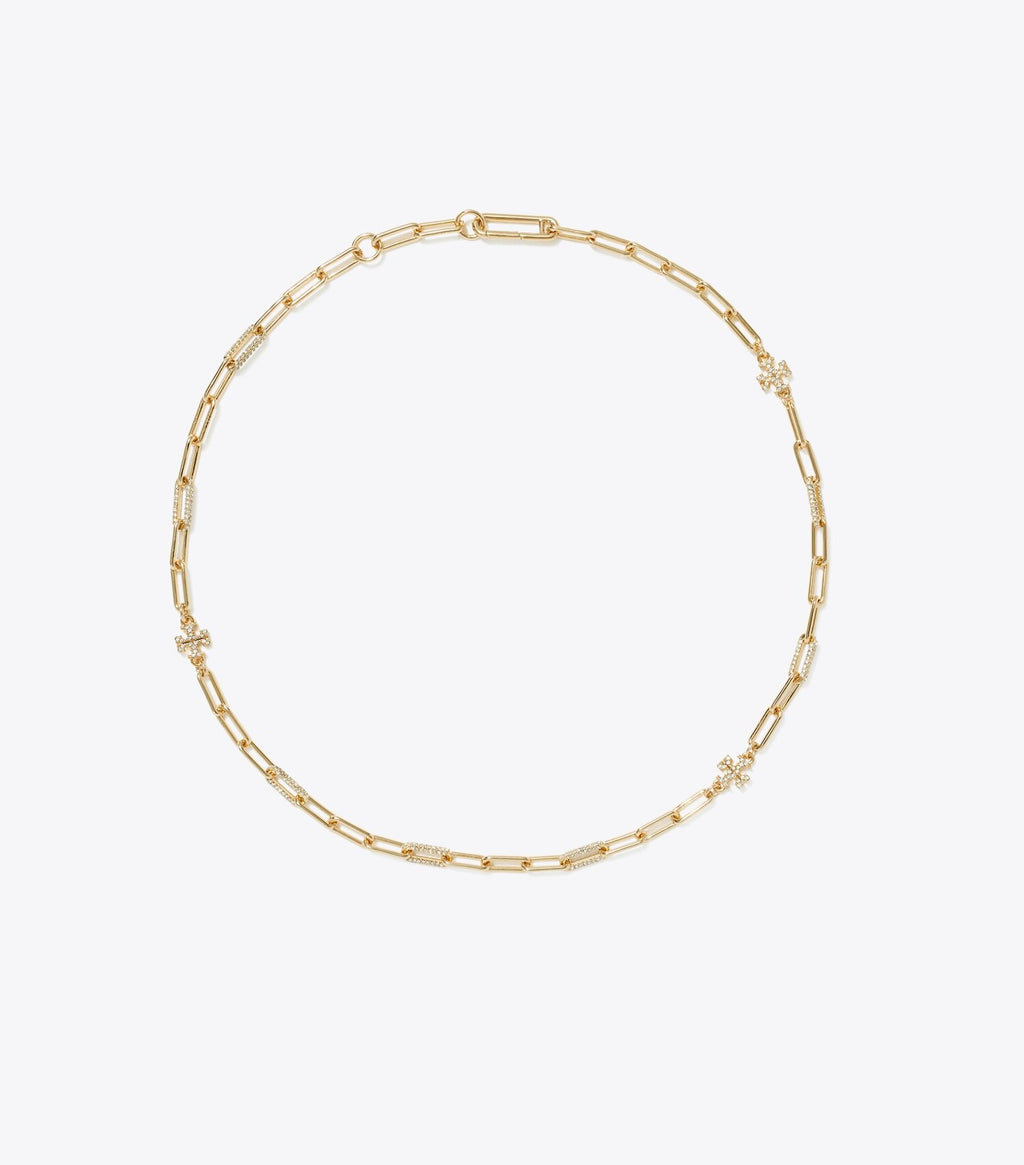 Good Luck Chain Pavé Necklace