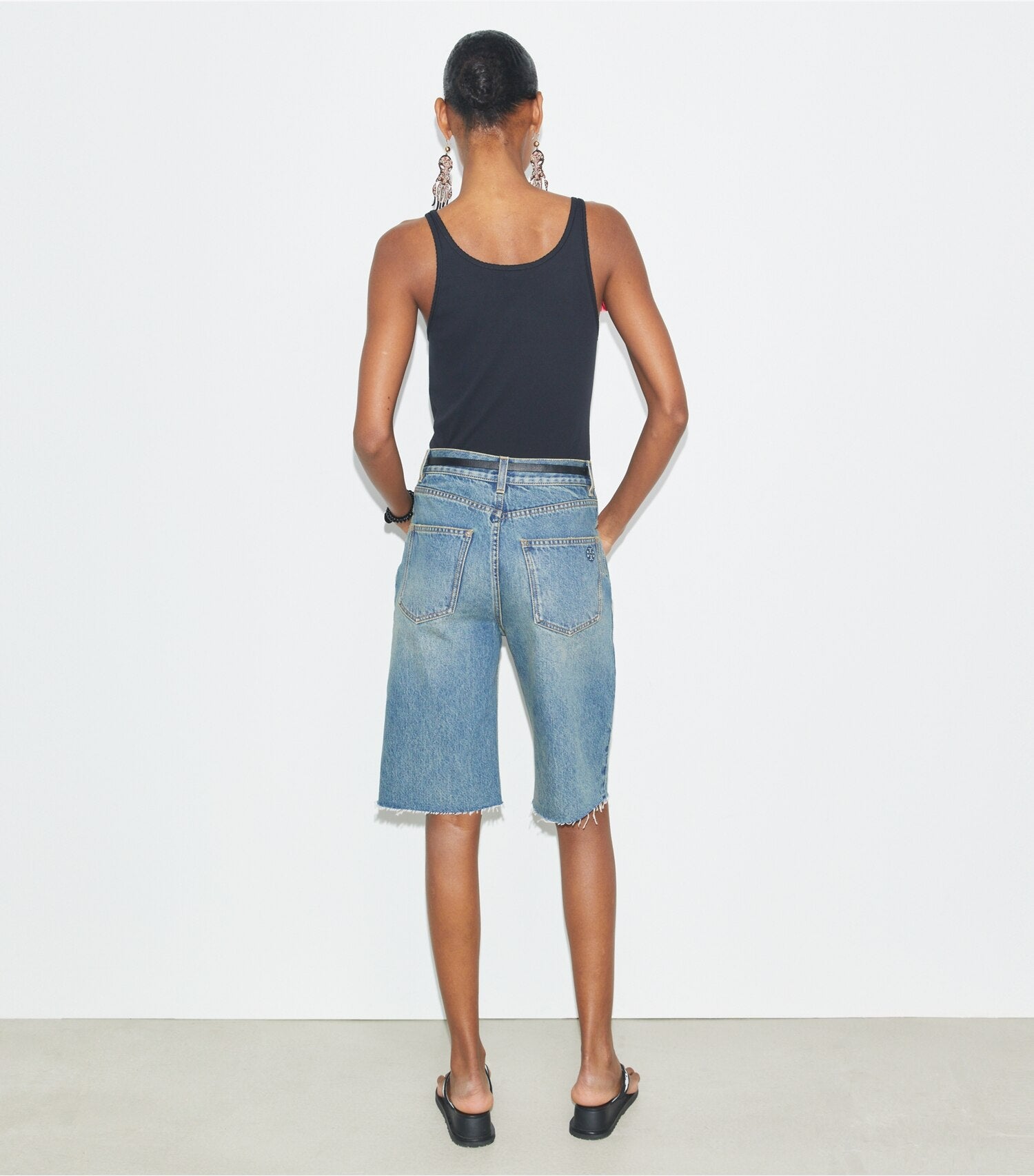 Cotton Denim Short