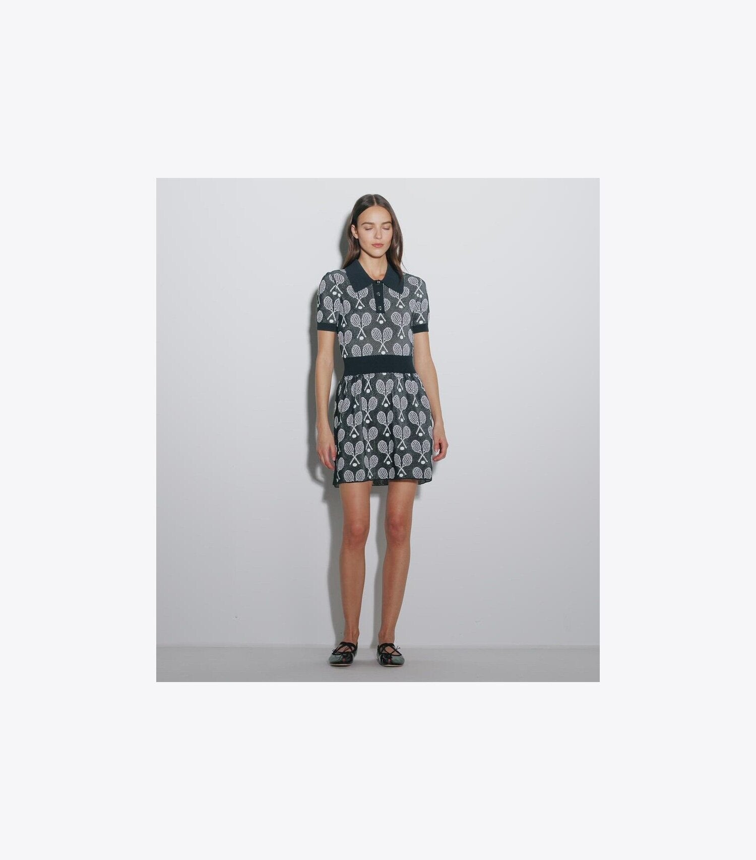 Racquet Mesh Dress