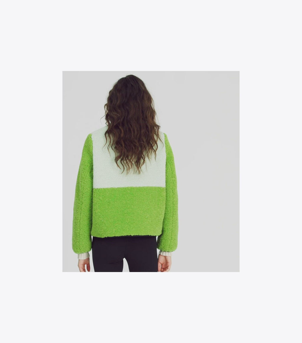 Colorblock Fleece Jacket