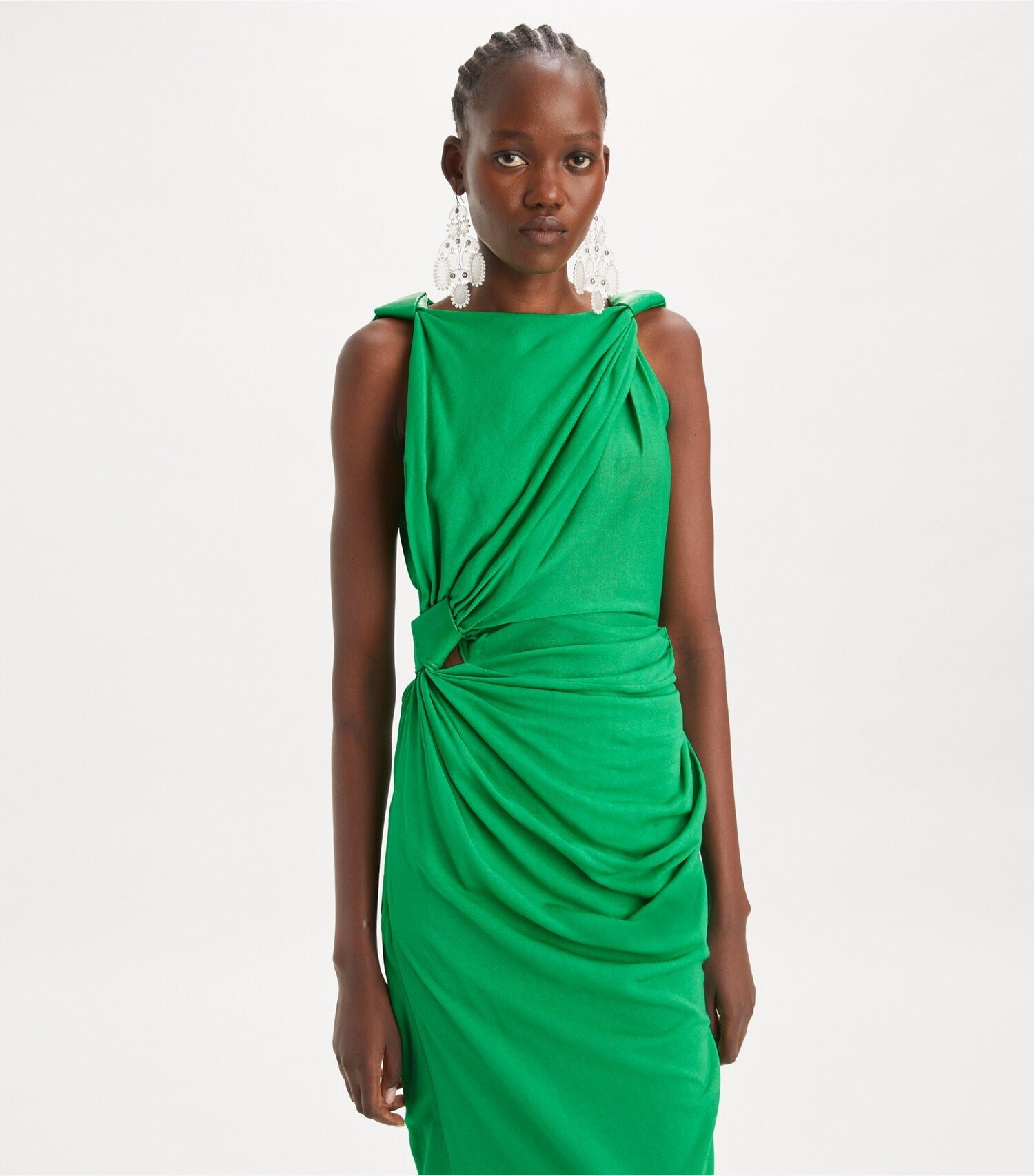 Viscose Knot Dress