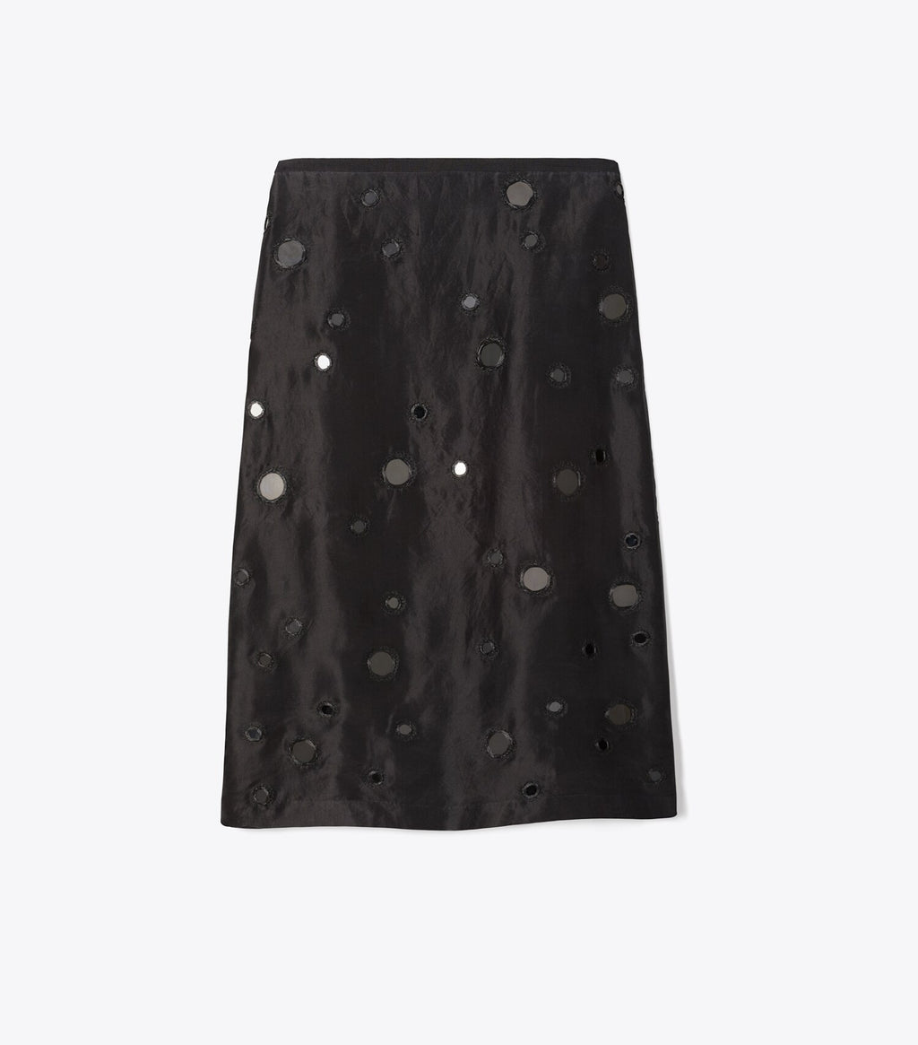 Embellished Mirror Skirt