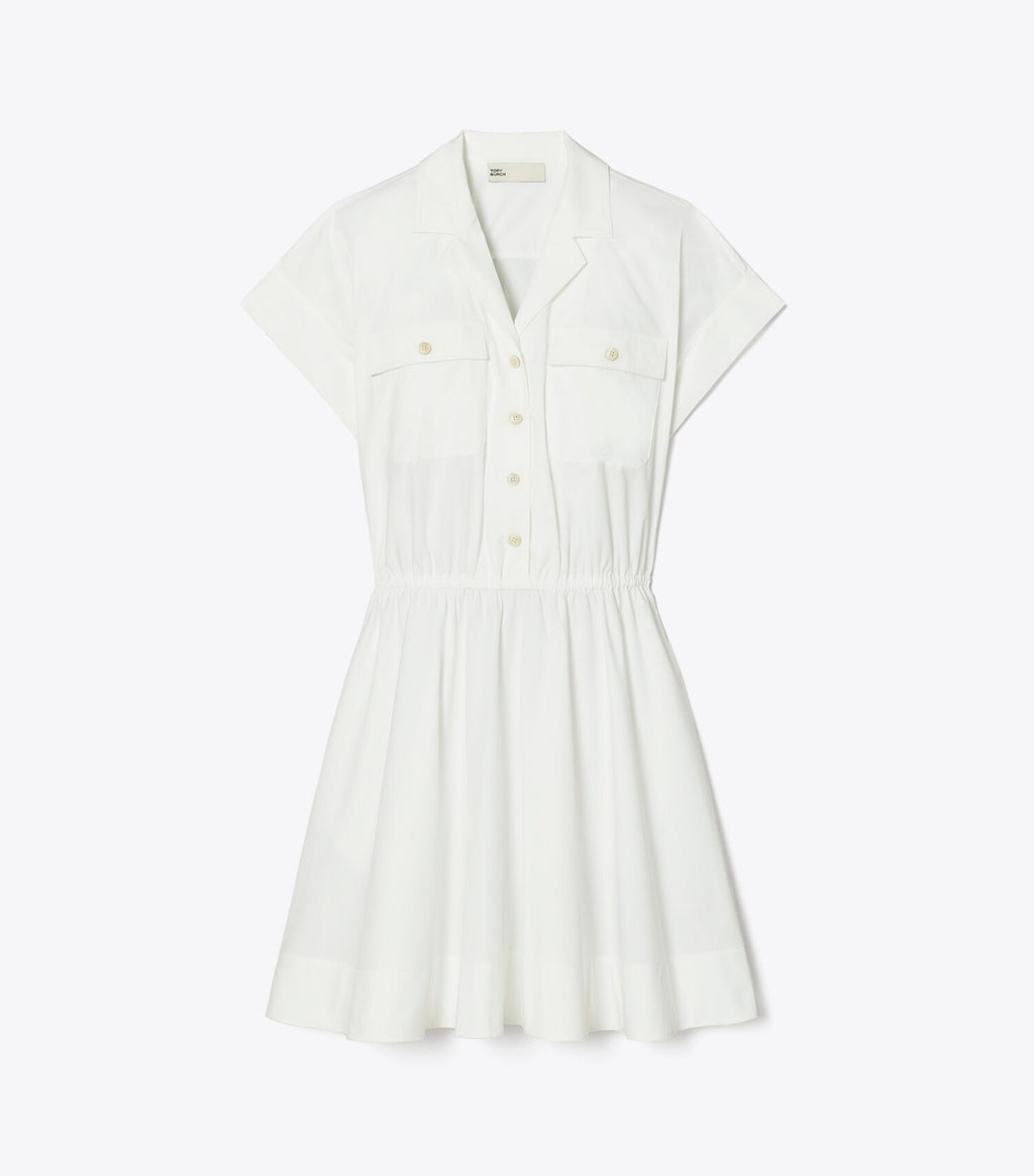 Cotton Poplin Shirtdress