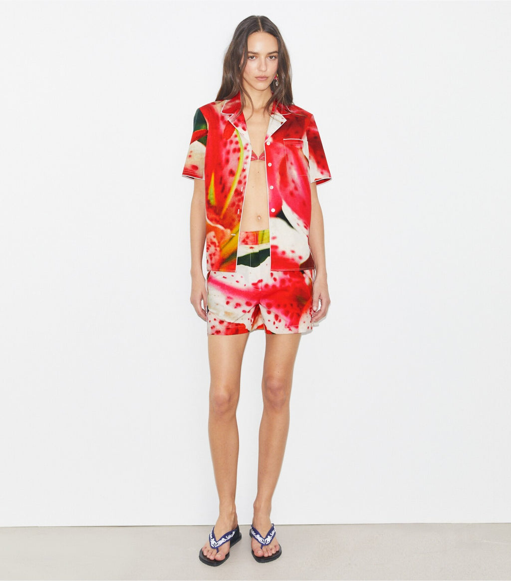 Twill Camp Short
