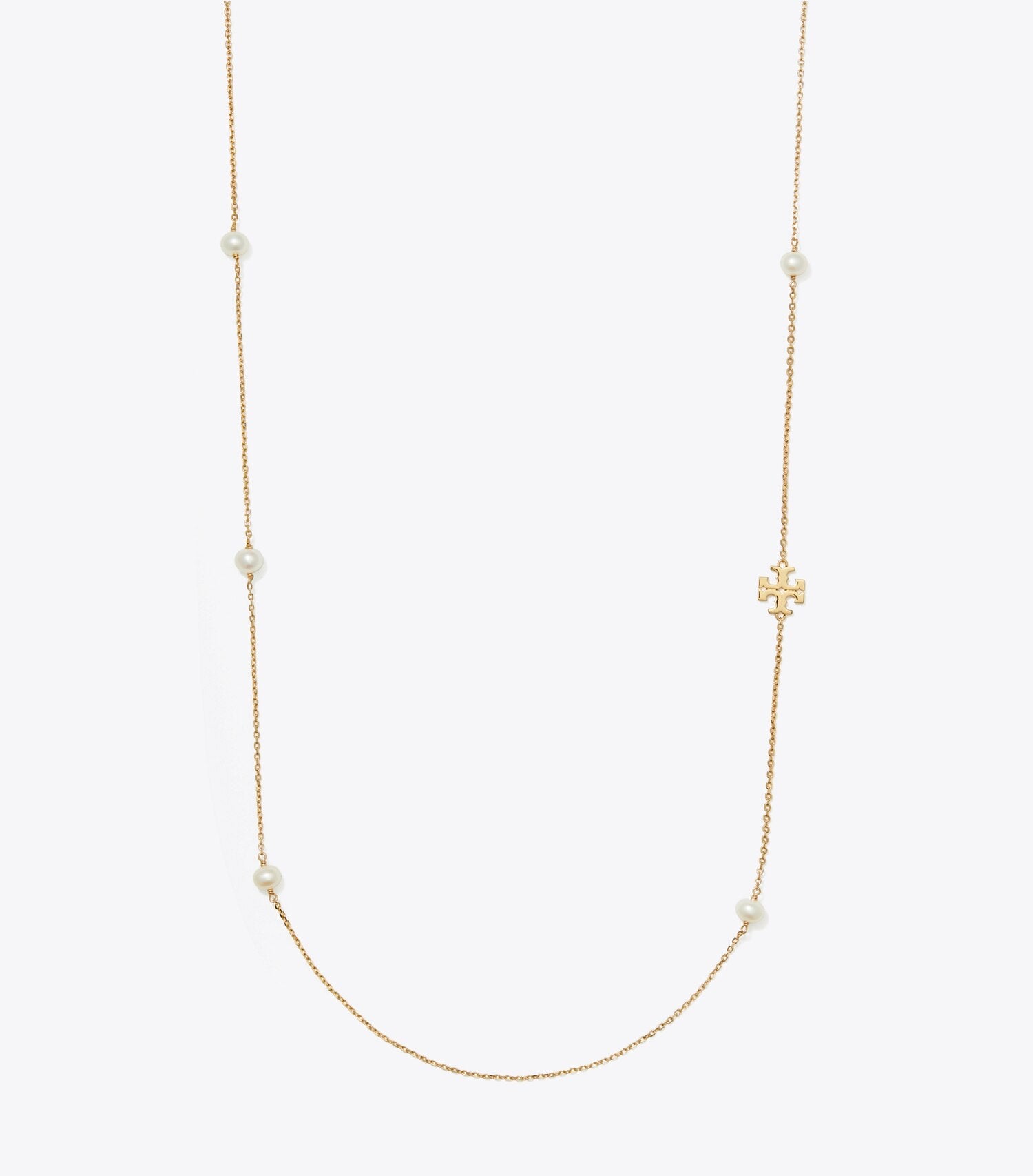 Long Kira Pearl Necklace