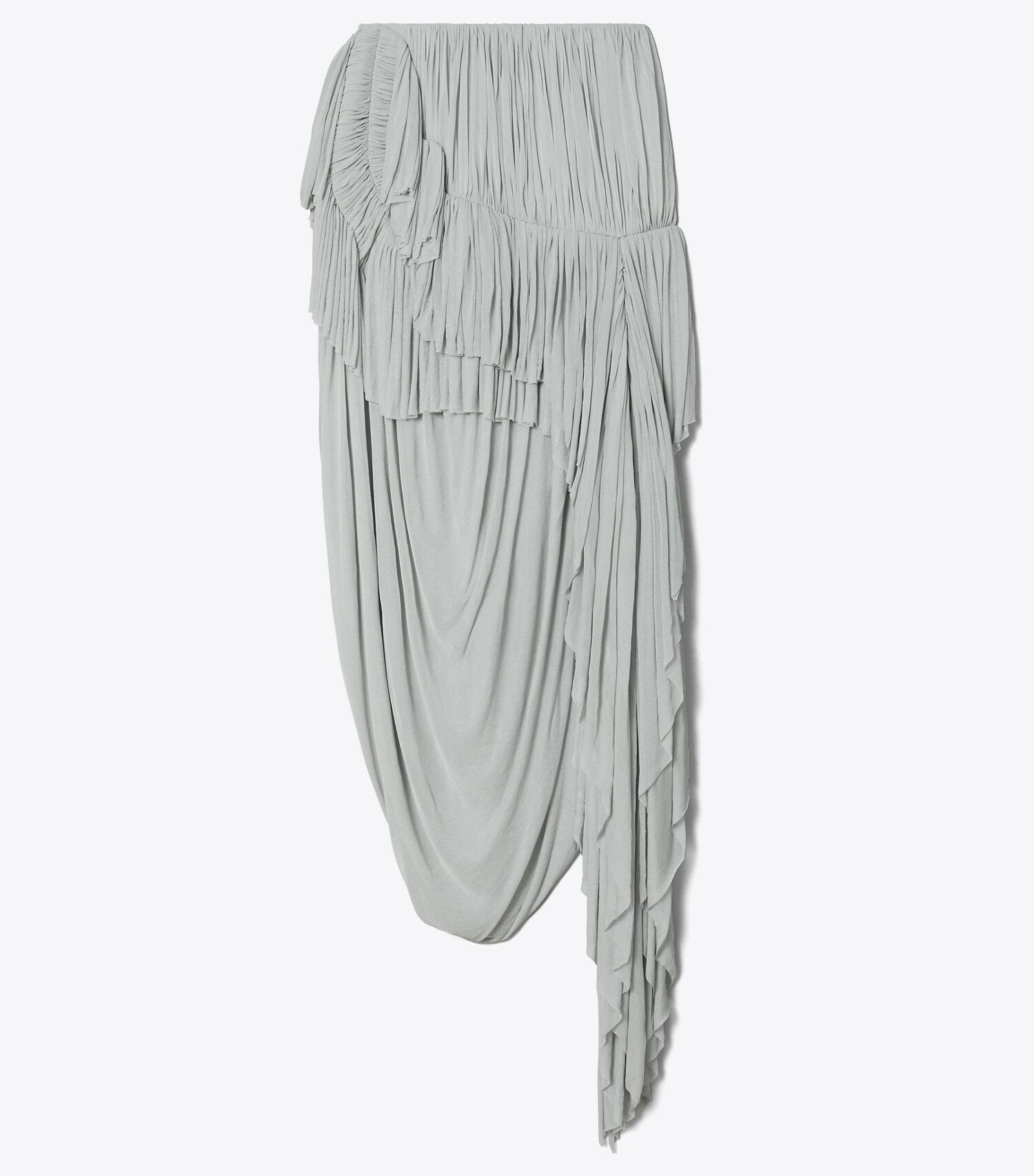 Draped Jersey Skirt