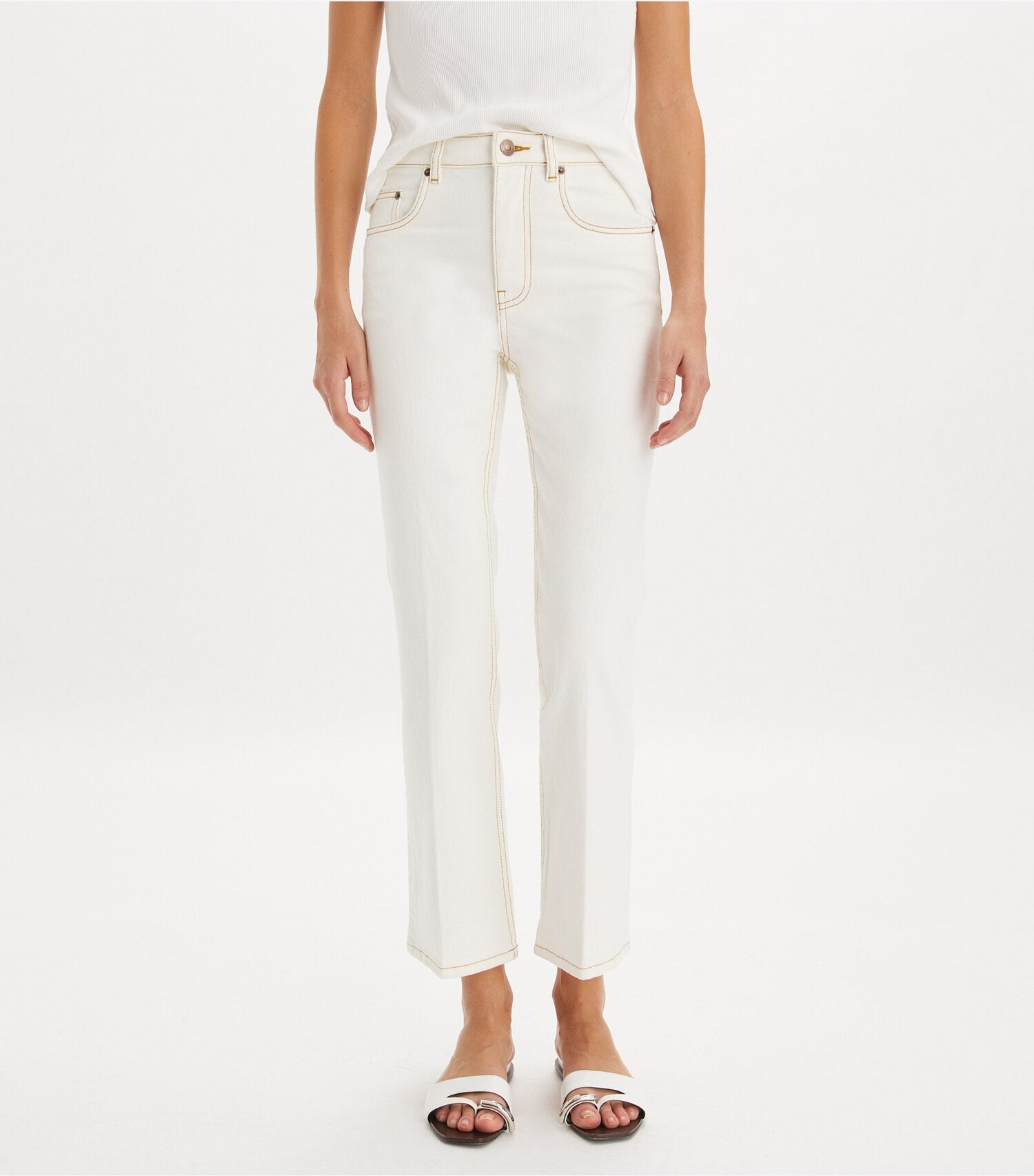 Cropped Flare Jean