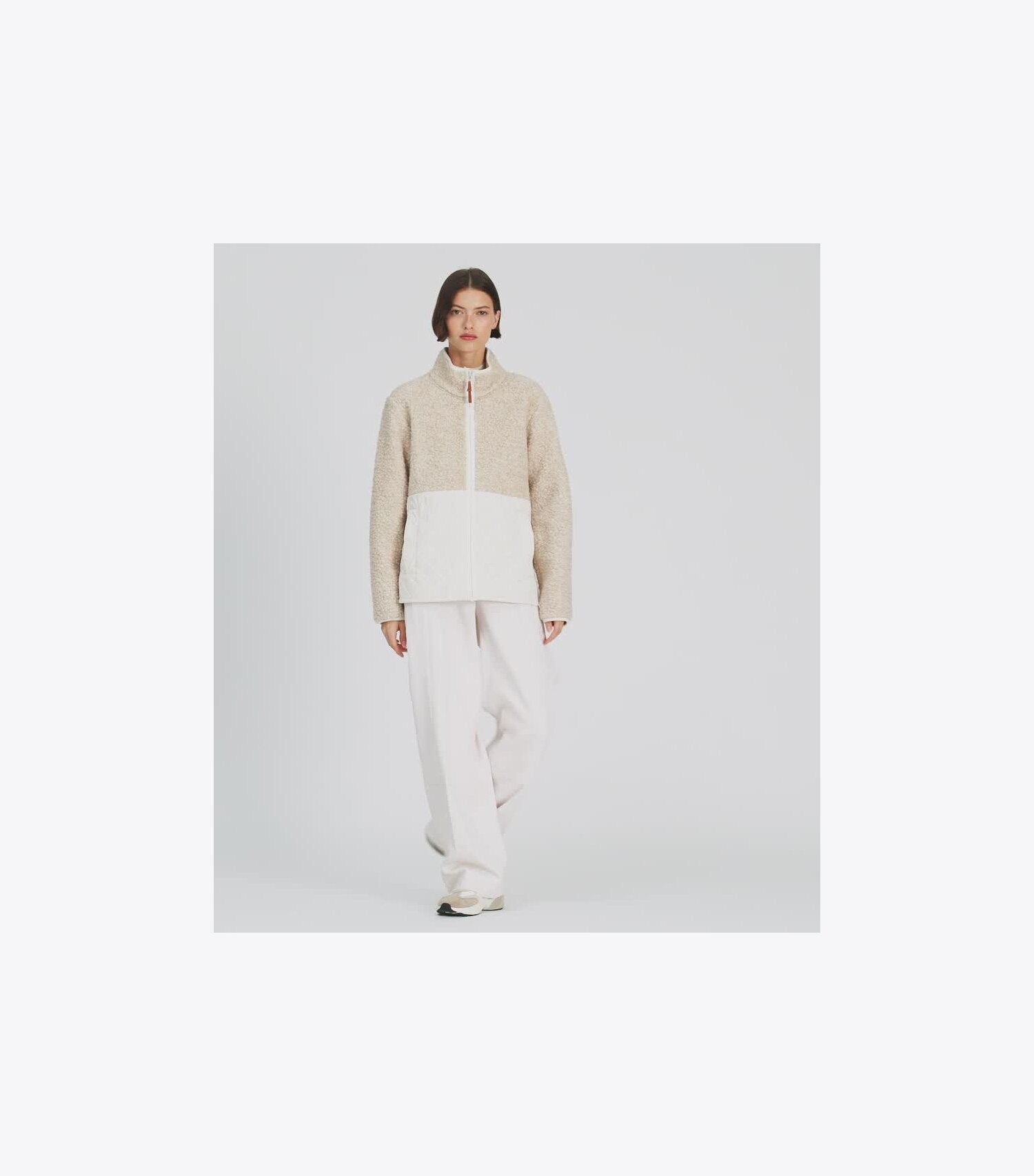 Fleece Quilted Jacket