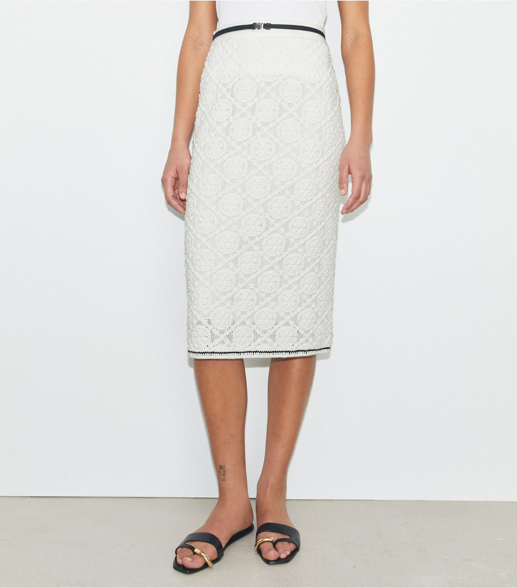 Logo Lace Skirt