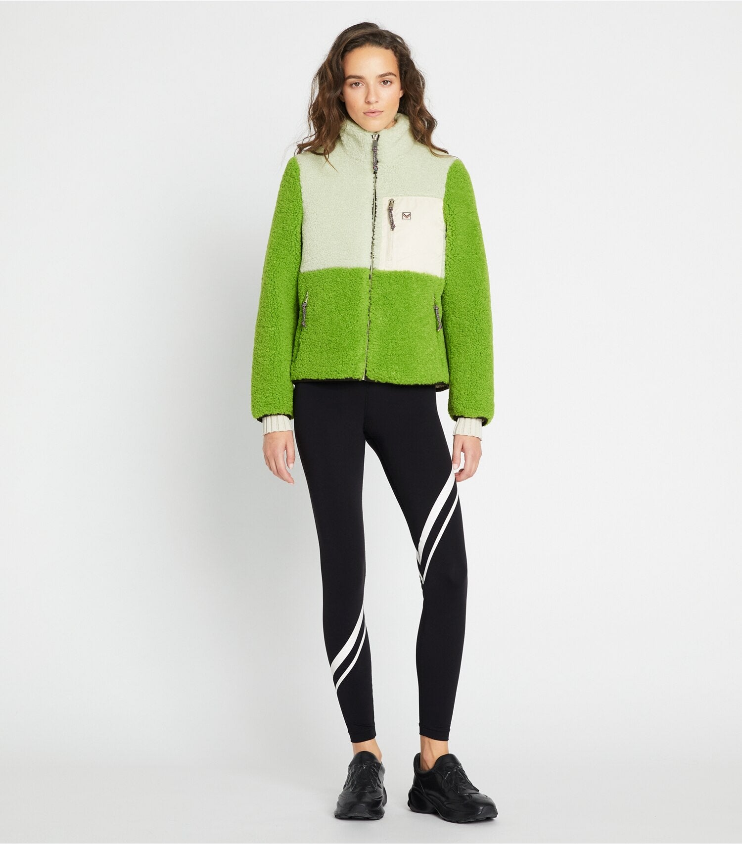 Colorblock Fleece Jacket