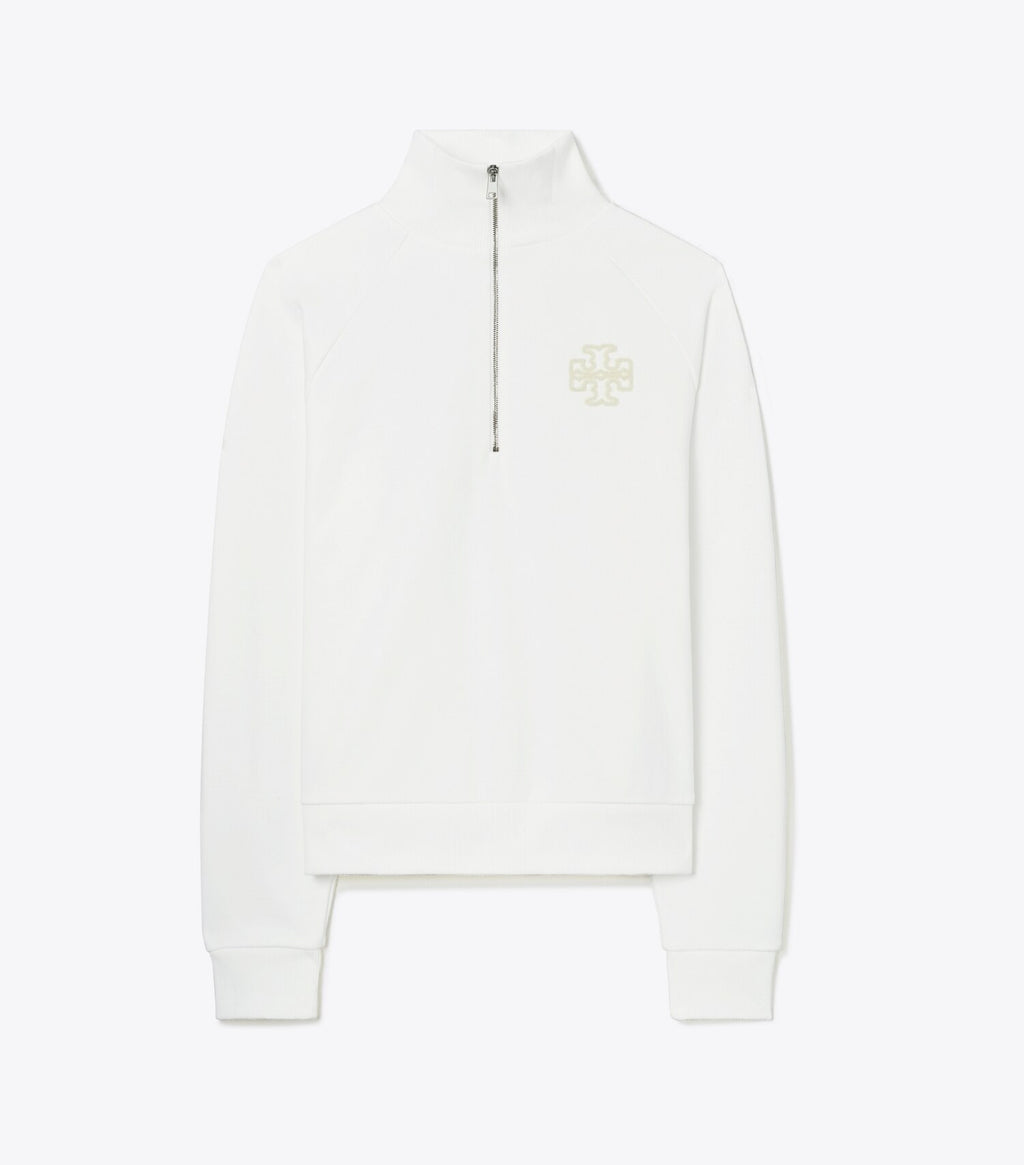 Heavy French Terry Half-Zip Sweatshirt