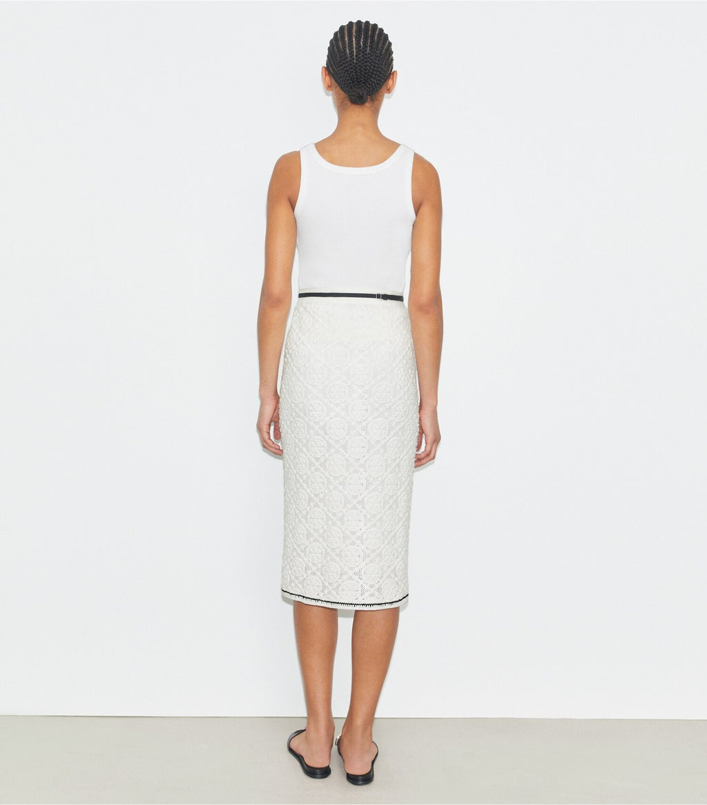 Logo Lace Skirt