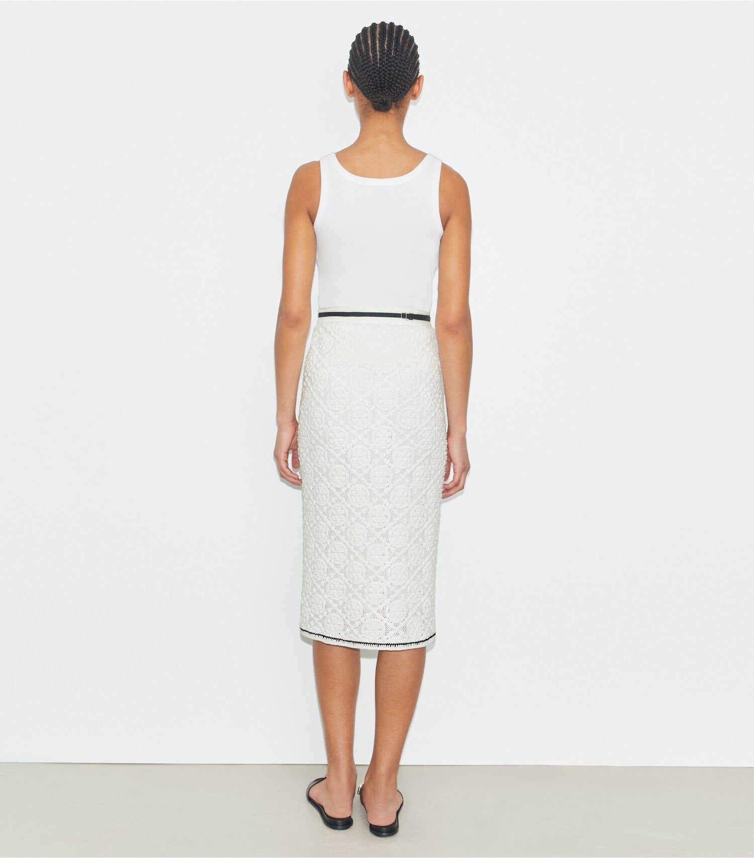 Logo Lace Skirt