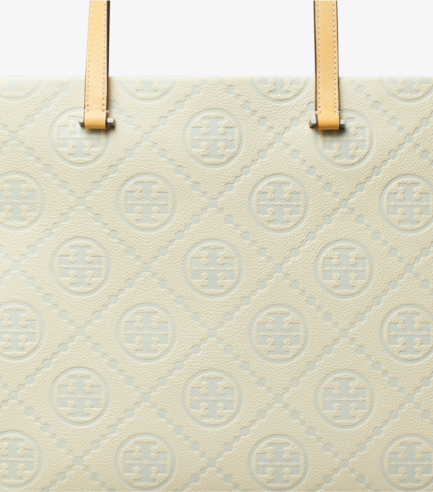 T Monogram Pebble Tote