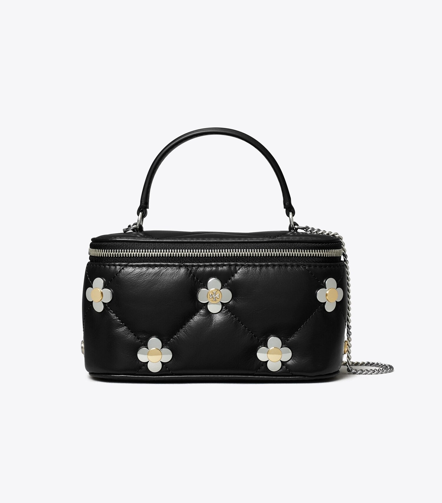 Kira Diamond Quilt Clover Vanity Case