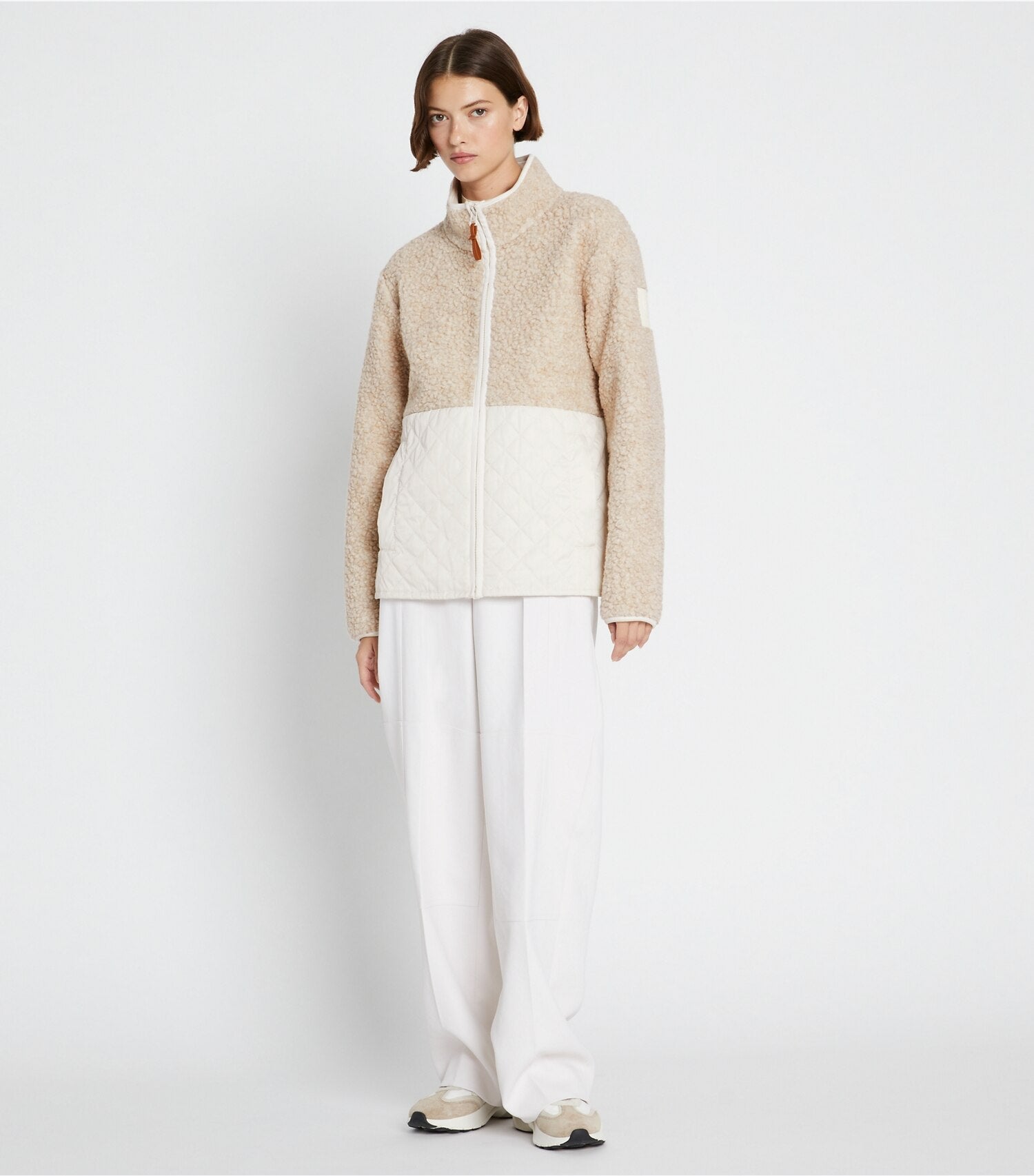 Fleece Quilted Jacket