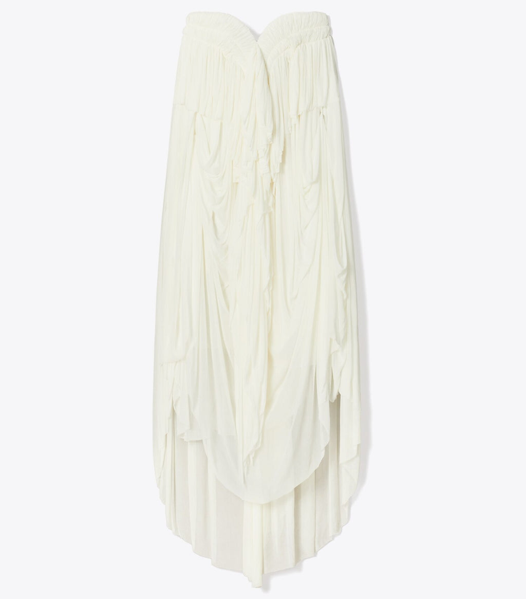 Draped Jersey Skirt