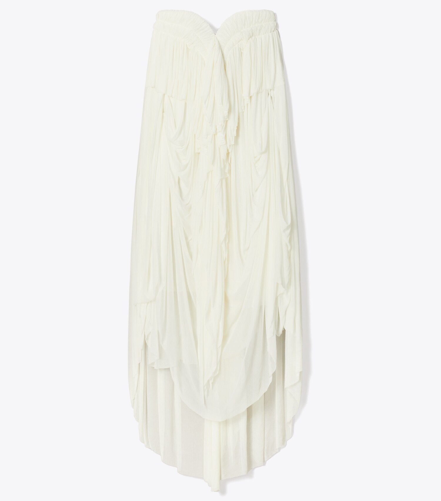 Draped Jersey Skirt