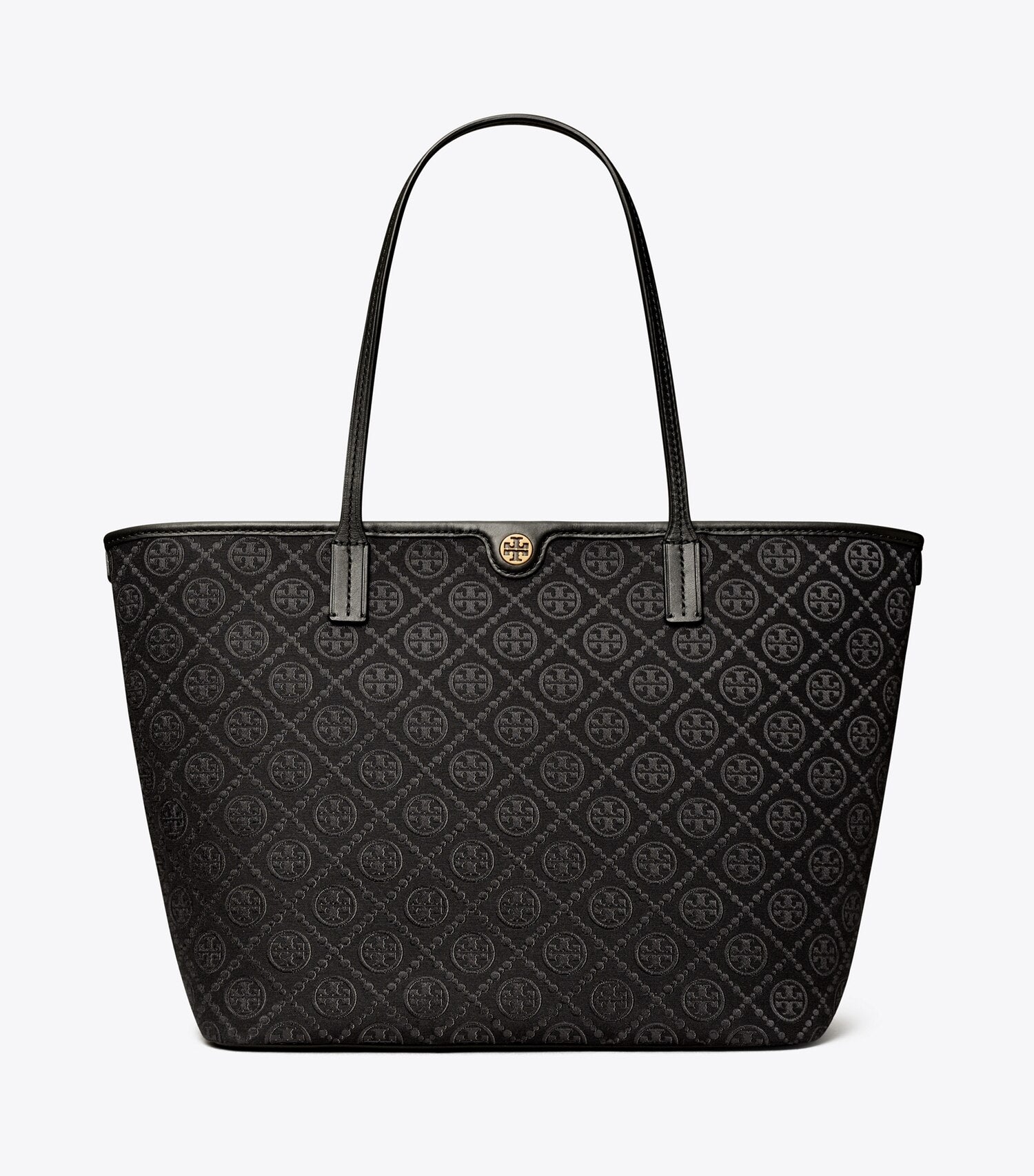 T Monogram Zip Tote