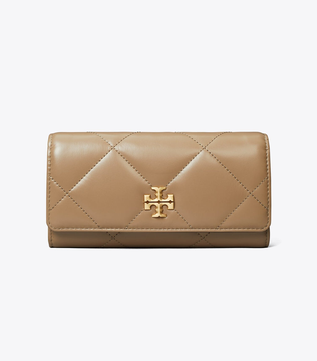 Kira Diamond Quilt Flap Wallet