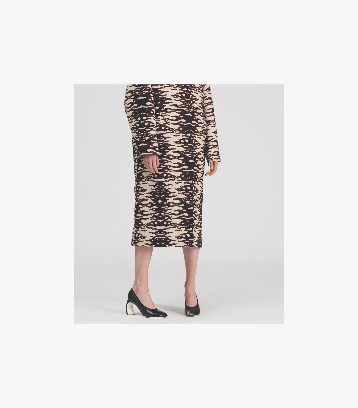 Jacquard Coat