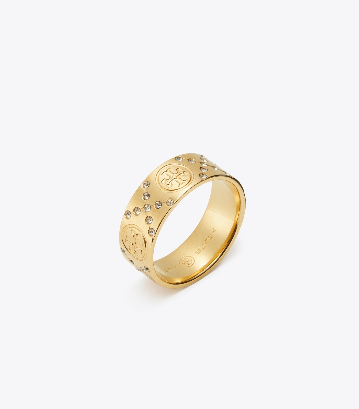 T Monogram Pavé Ring