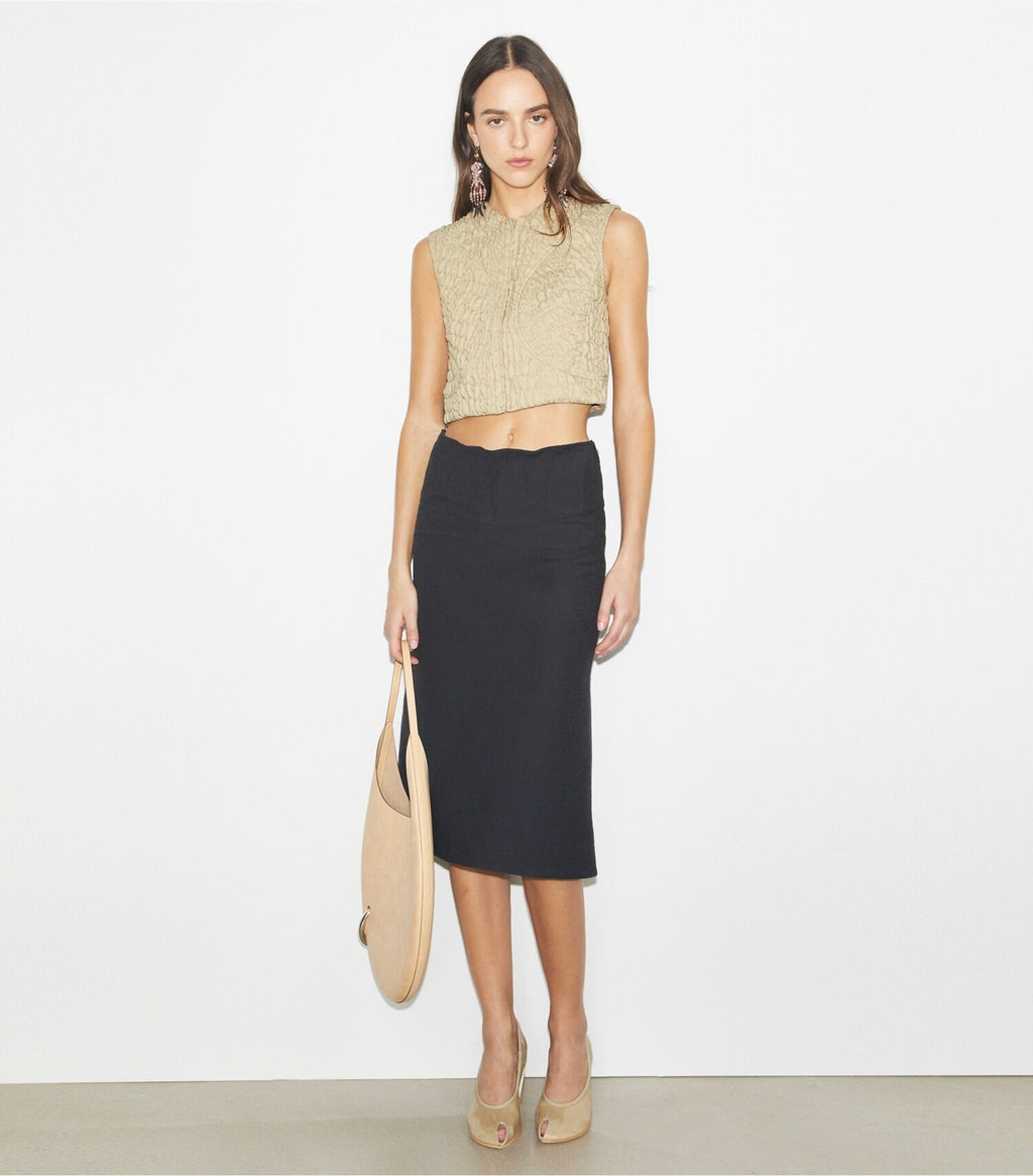 Quilted Cotton Skirt