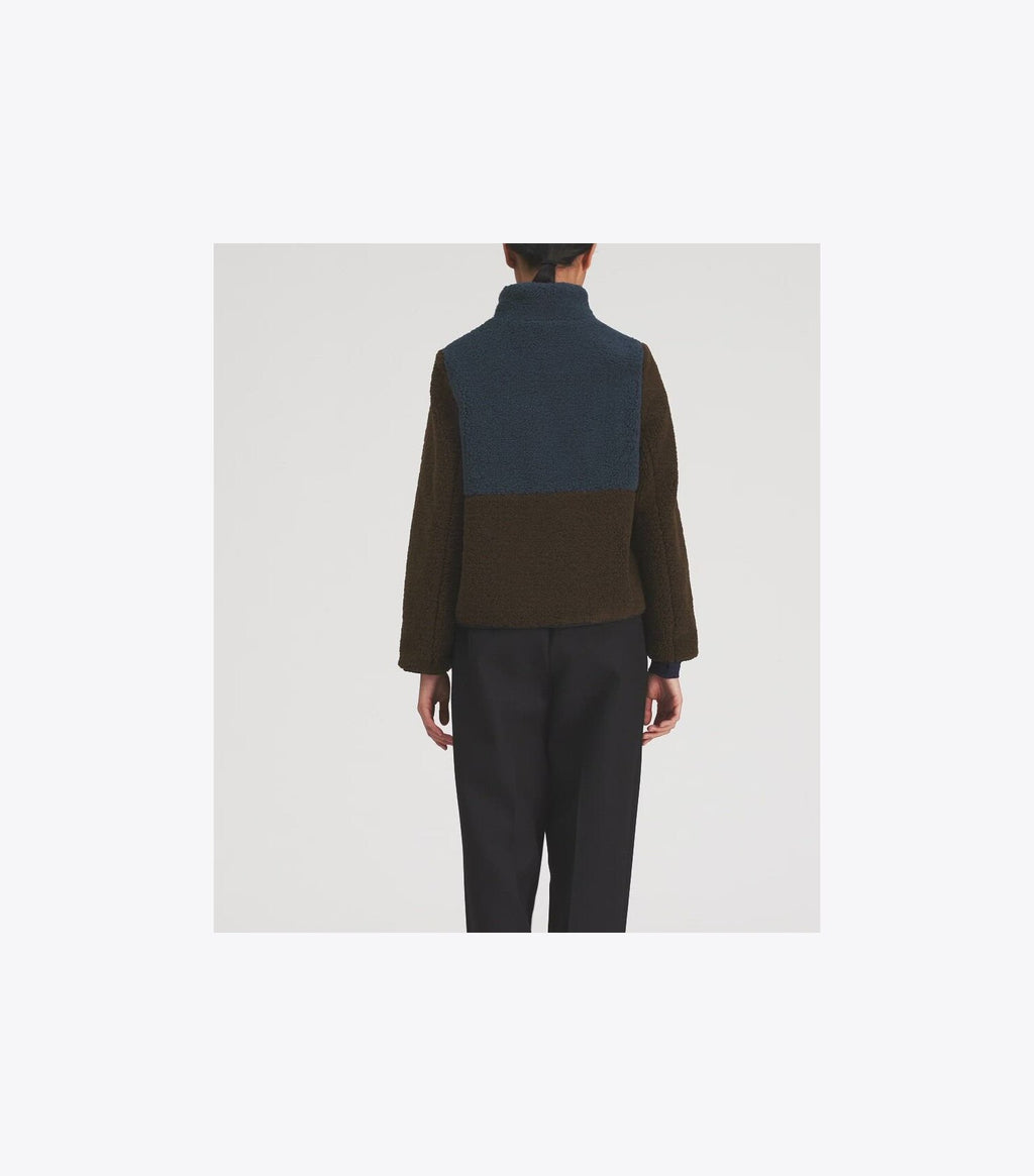 Colorblock Fleece Jacket