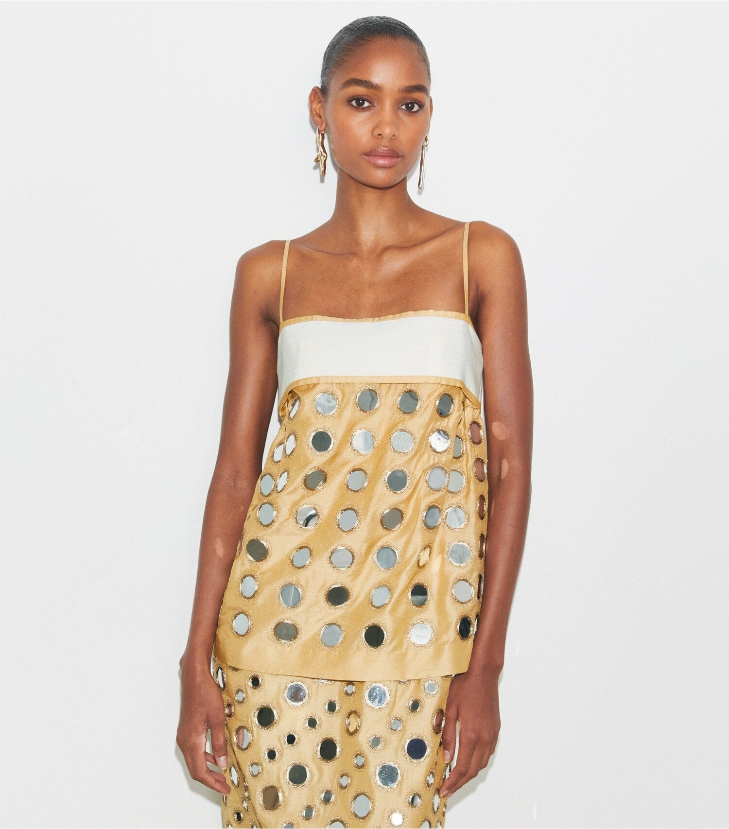 Layered Hand-Done Mirrorwork Dress