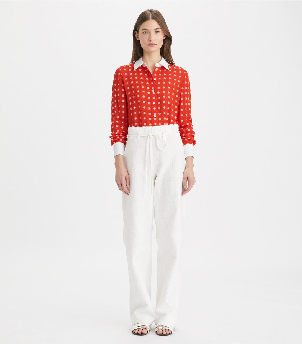 Colorblock Jacquard Shirt