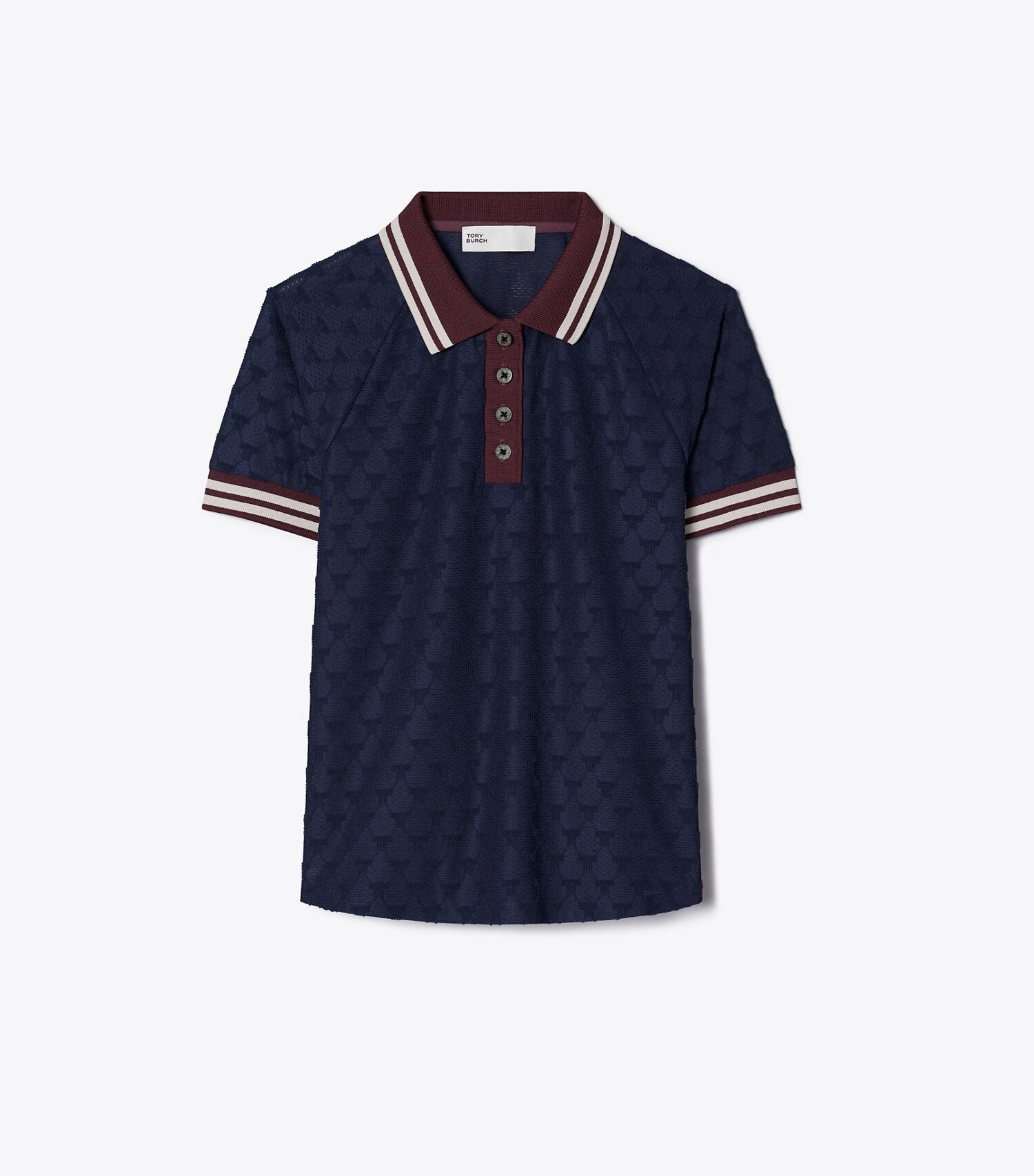 Terry Jacquard Polo