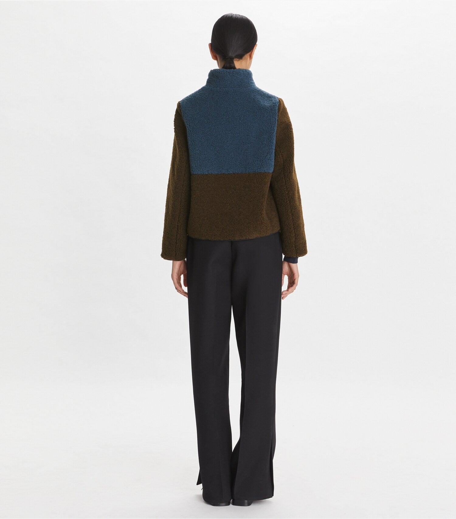 Colorblock Fleece Jacket