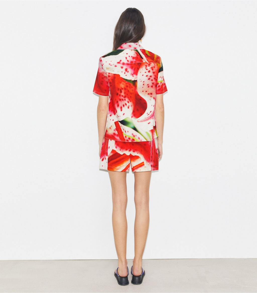 Twill Camp Short