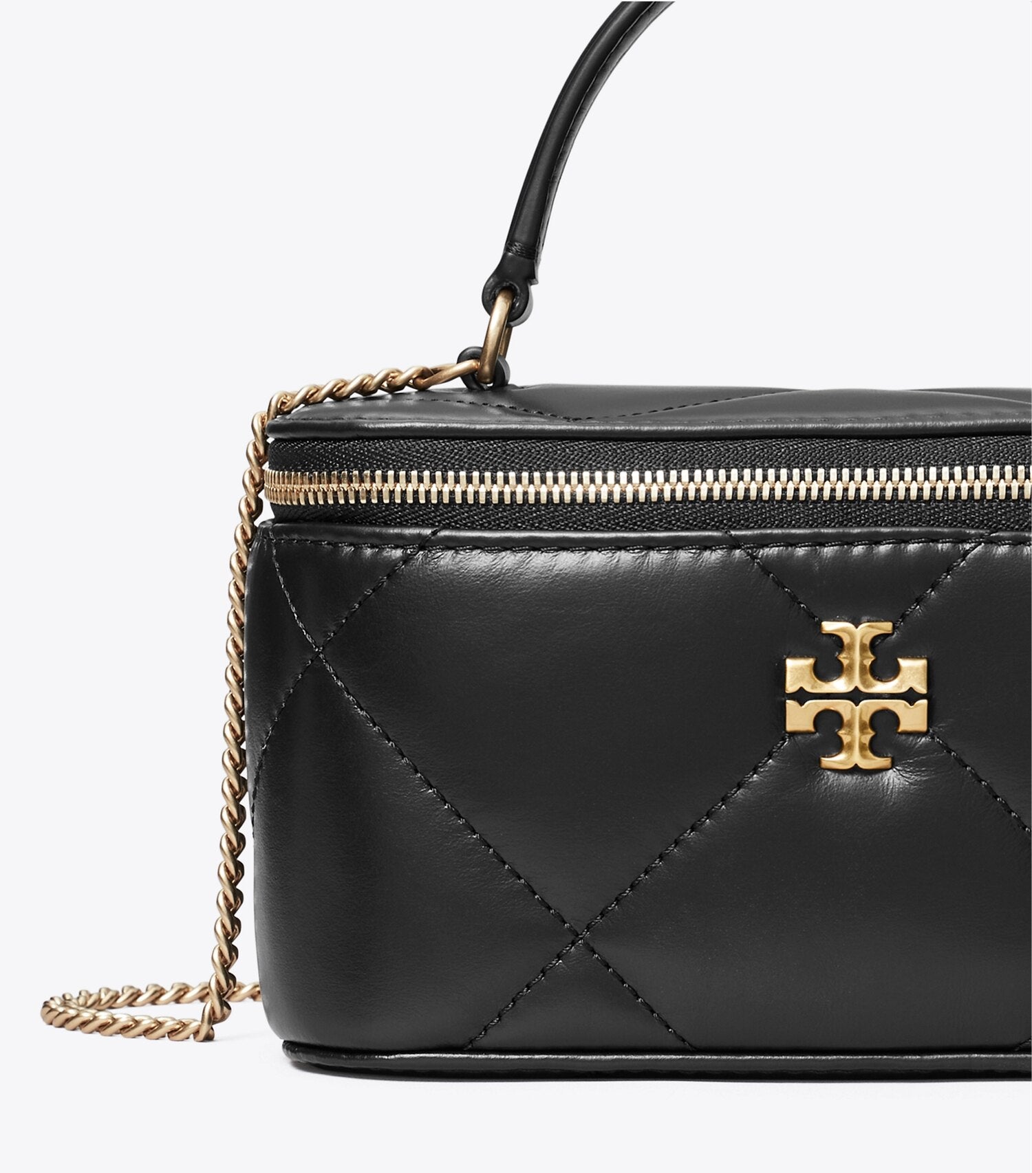 Kira Diamond Quilt Vanity Case