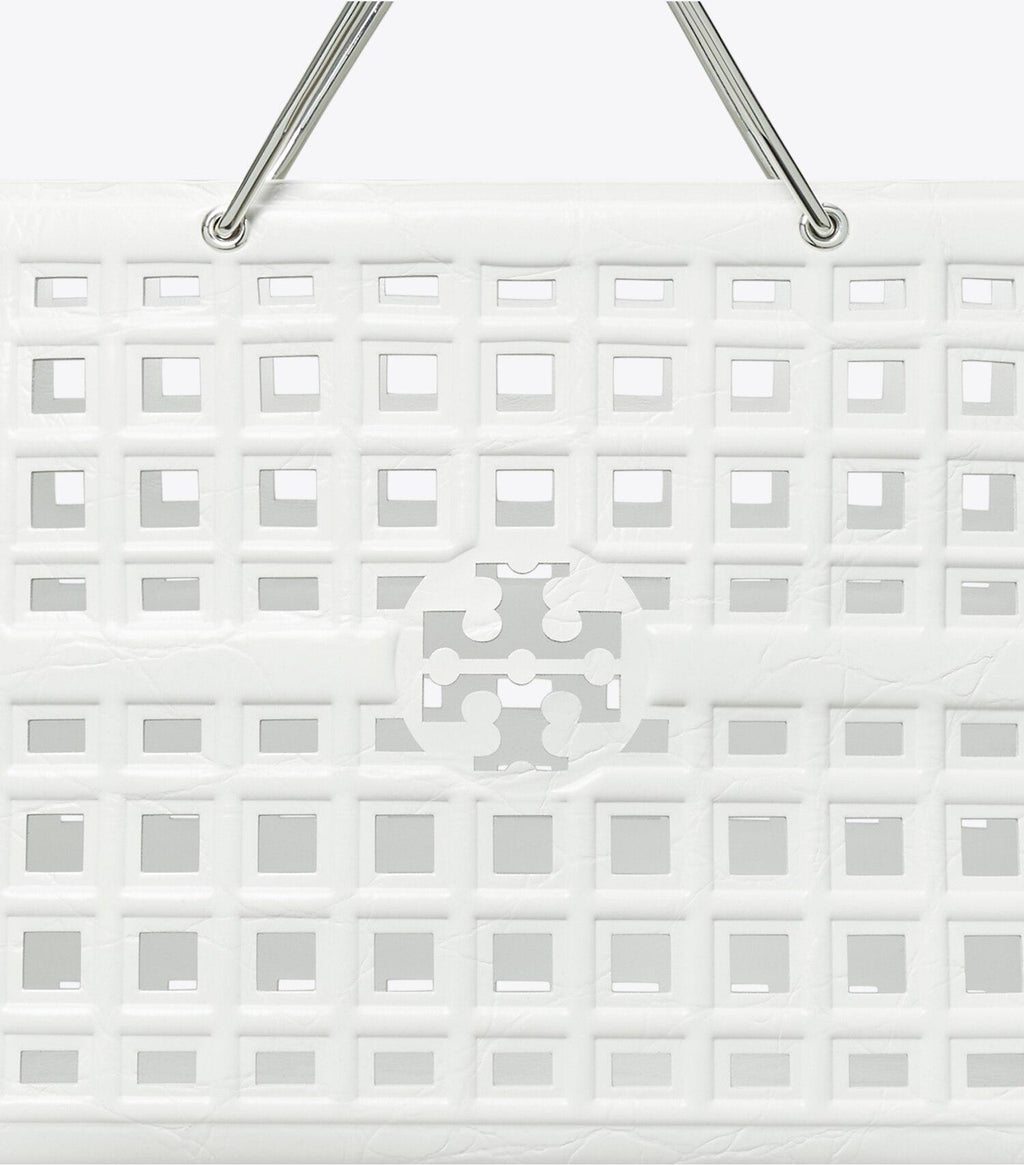 Ella Croc-Embossed Market Tote