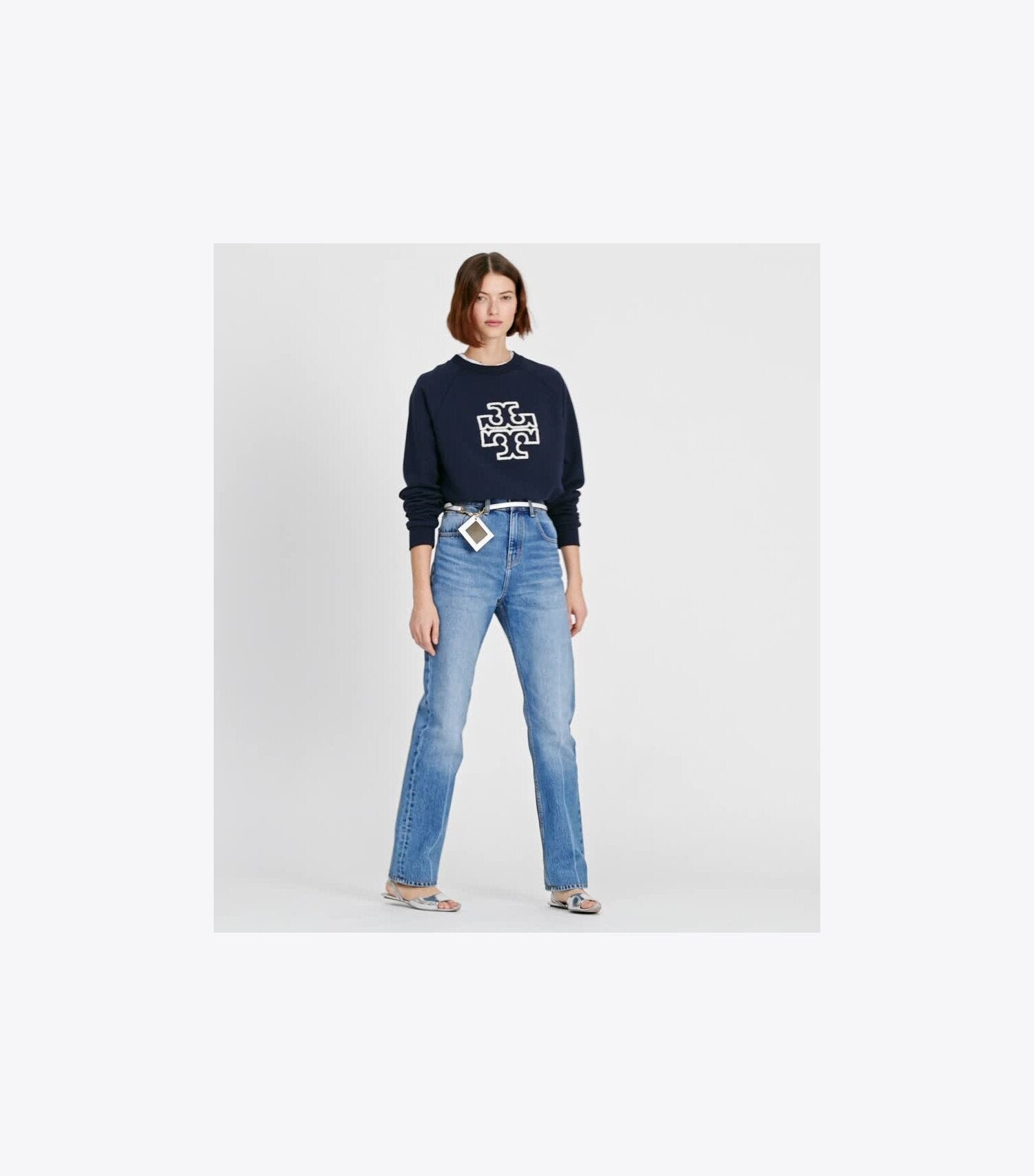 Heavy French Terry Logo Crewneck