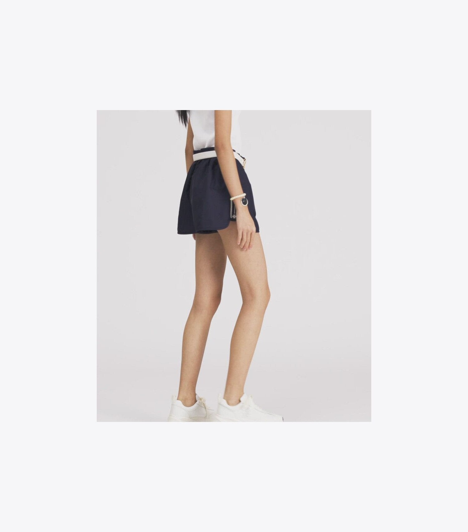 Embroidered Logo Nylon Short