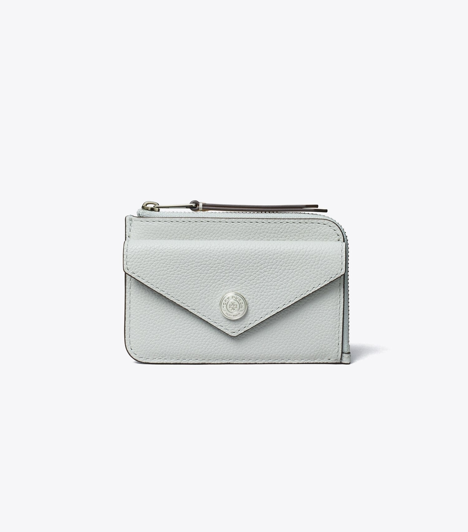 Pebble Envelope Zip Card Case