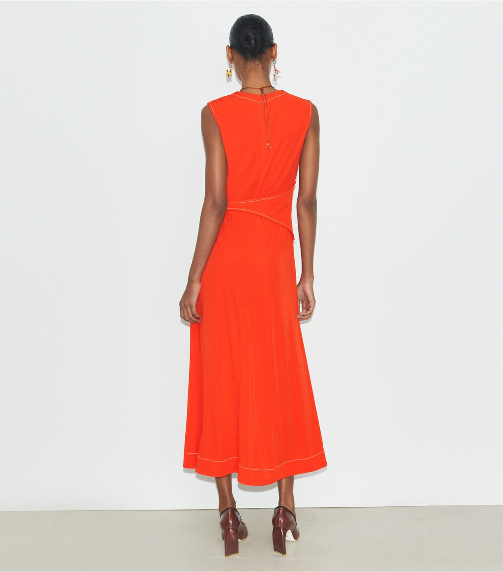 Belted Jersey Dress