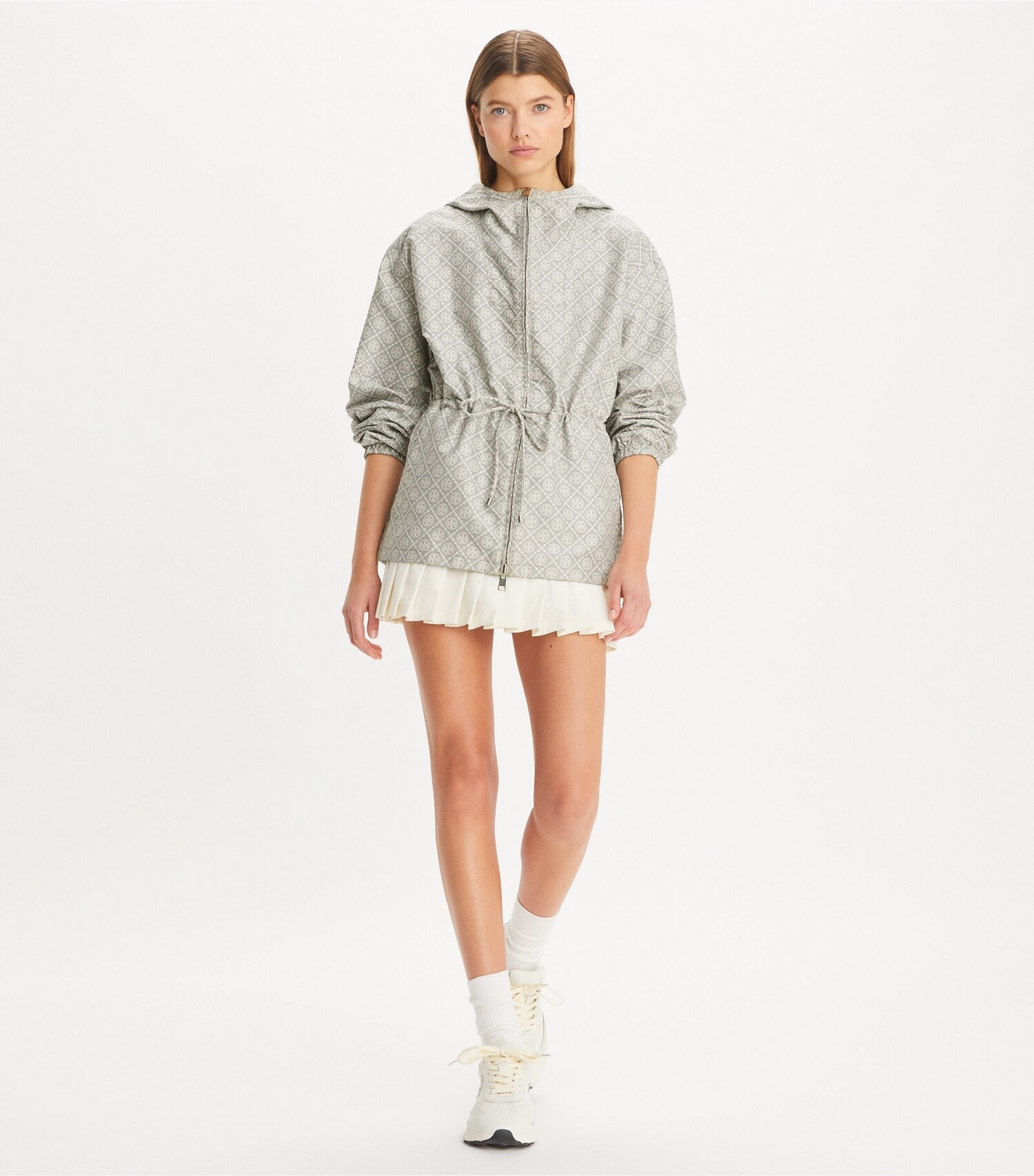 T Monogram Jacquard Anorak