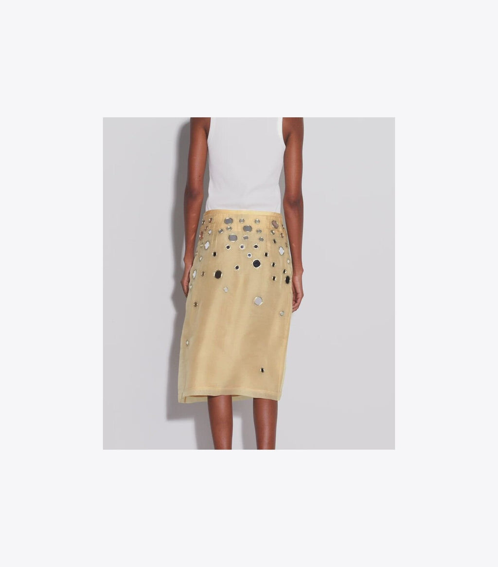 Embellished Mirror Skirt