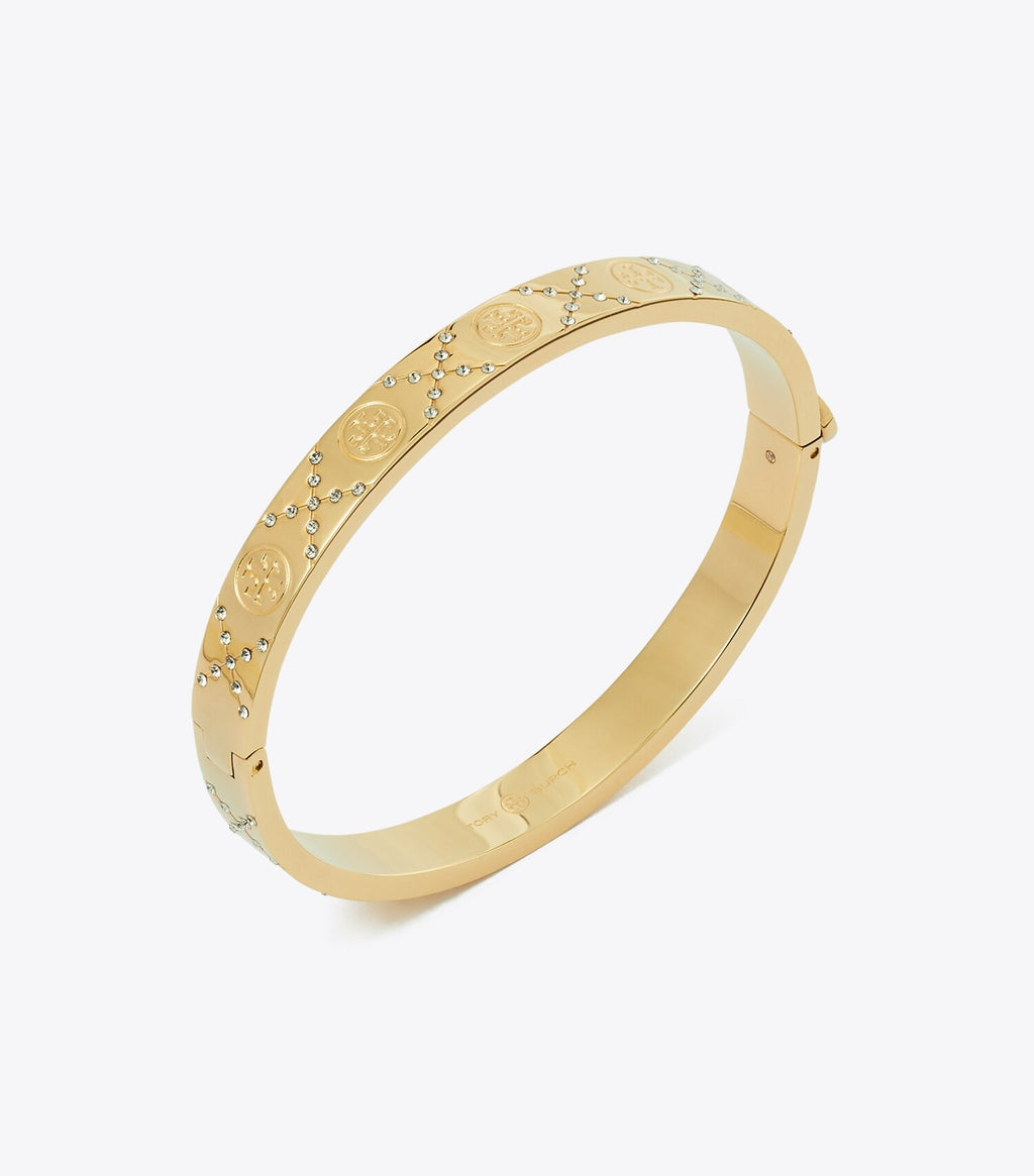 T Monogram Pavé Hinge Bracelet