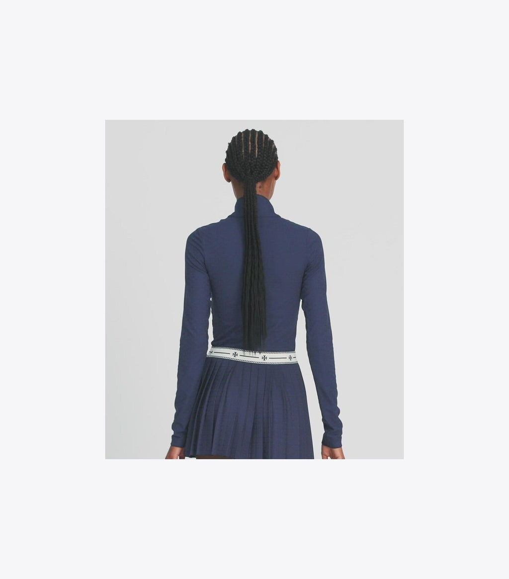 Cropped Jacquard Top