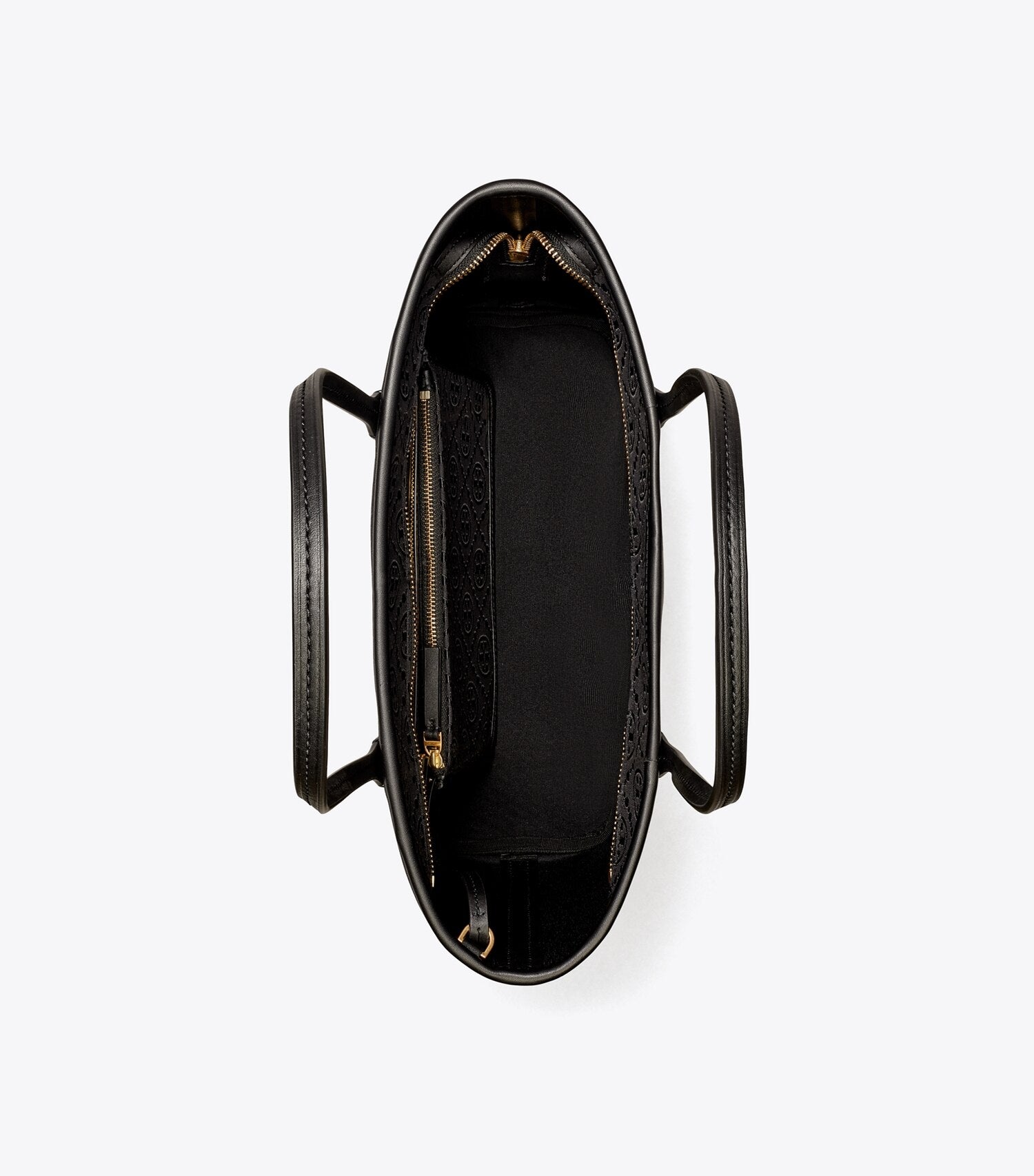 T Monogram Small Zip Tote