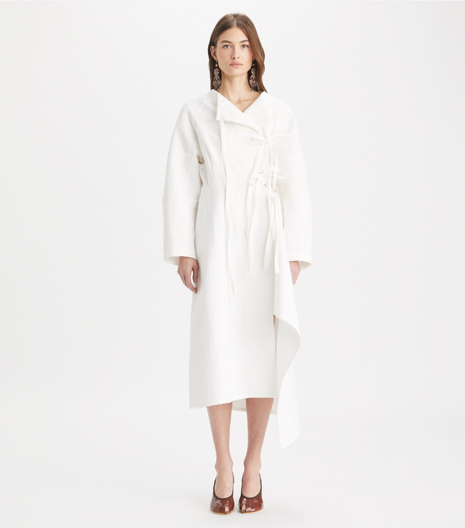 Cotton Wrap Dress